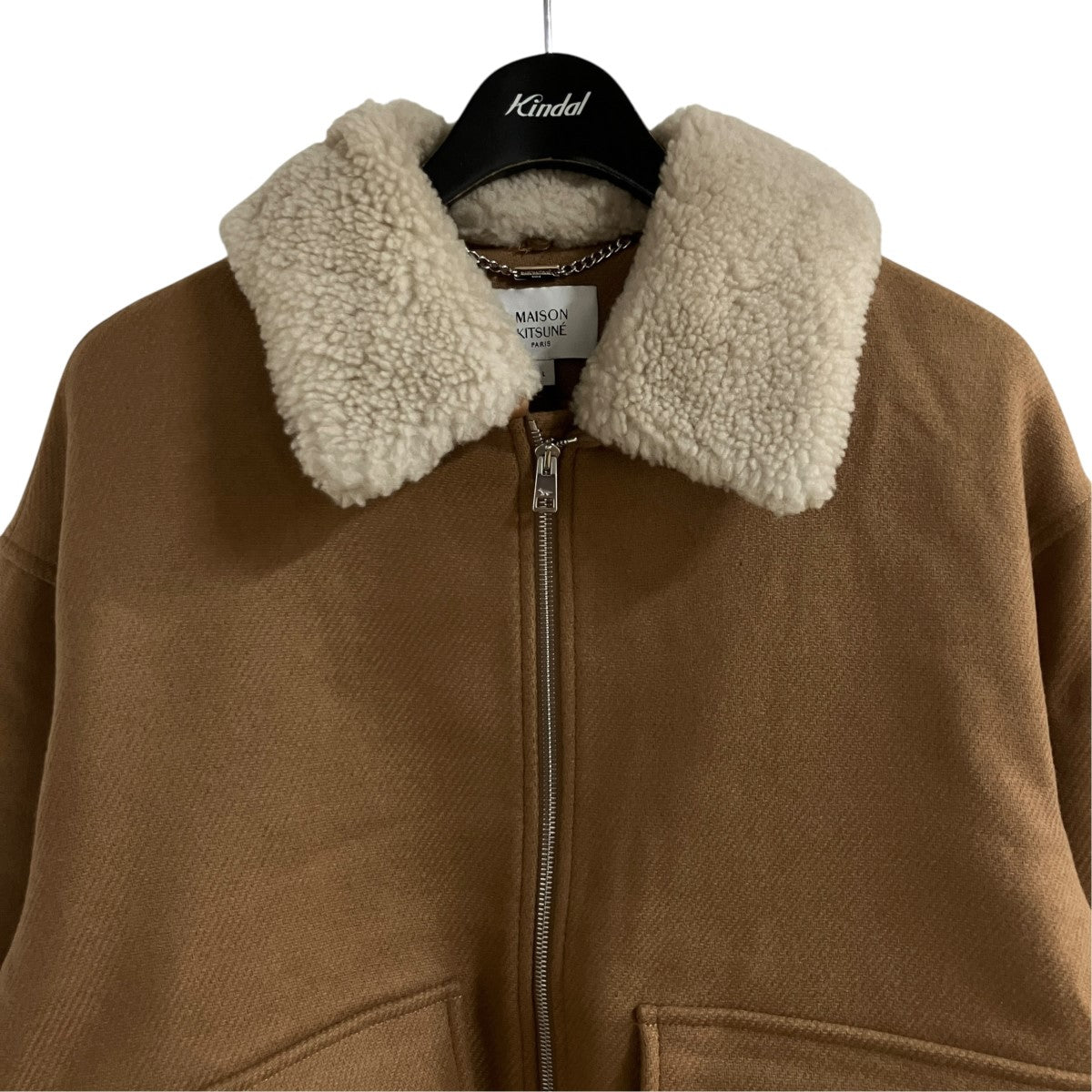 MAISON KITSUNE ウールボアジャケット 古着・中古-2枚目のアイテム画像