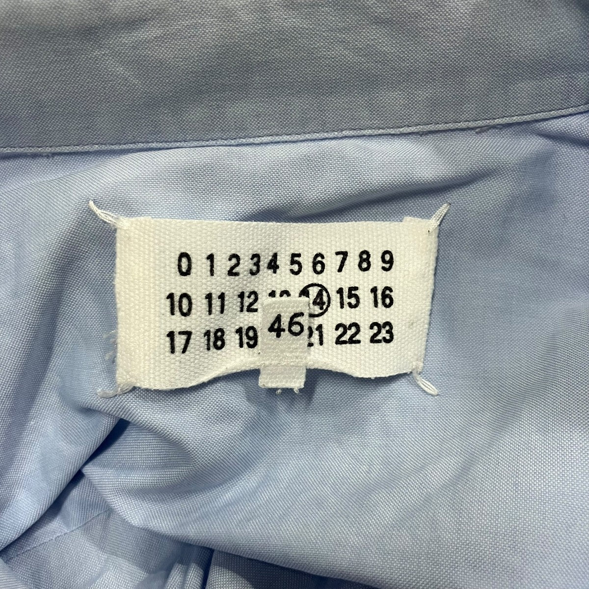 Maison Margiela 14AW ボタンダウンシャツ 古着・中古-5枚目のアイテム画像