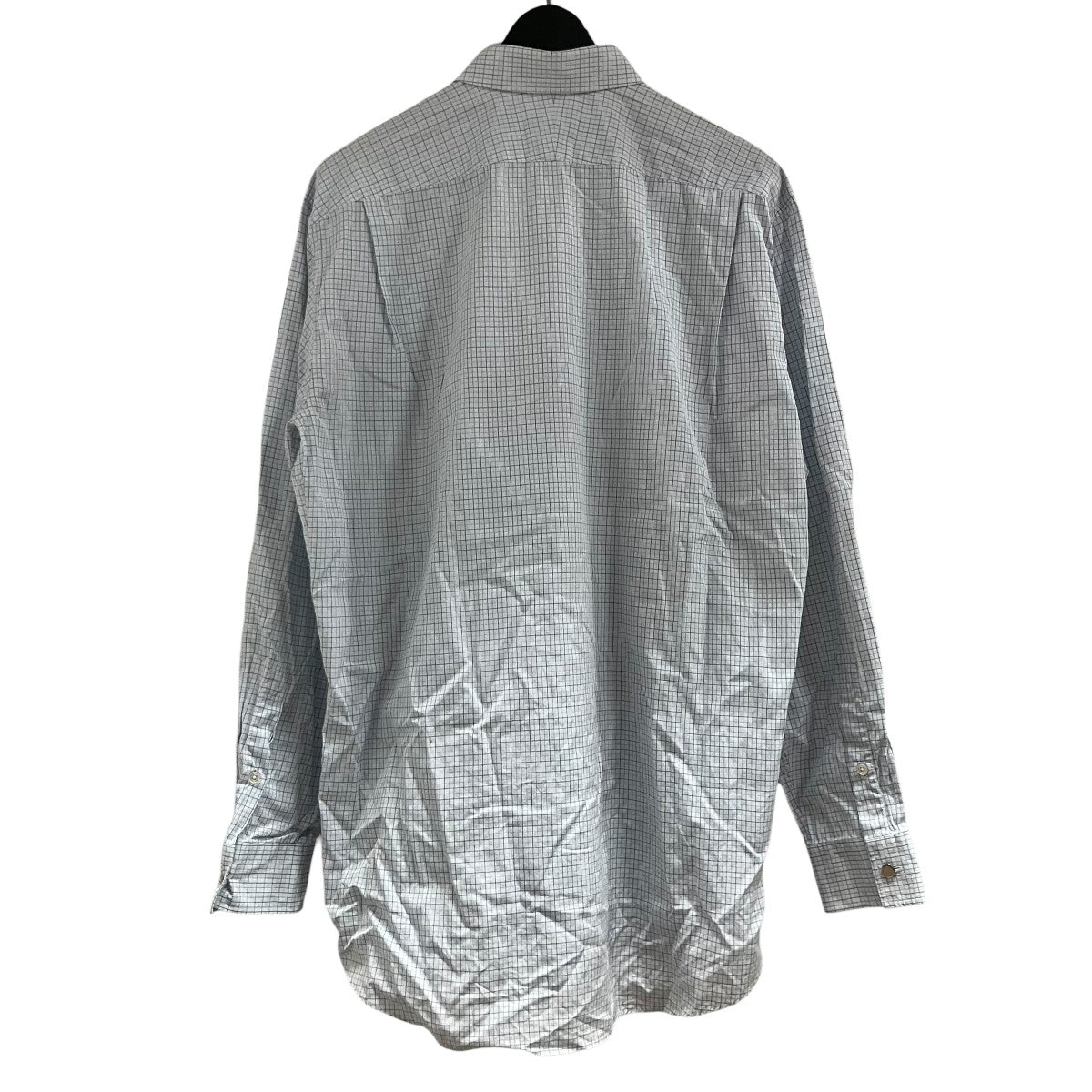 HERMES 90Sチェックシャツ 古着・中古-3枚目のアイテム画像
