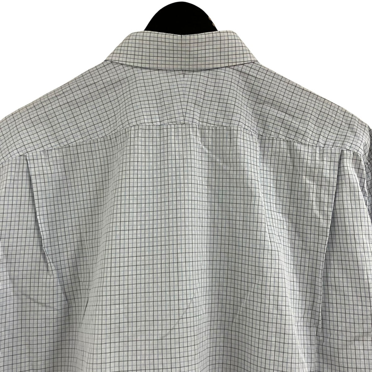 HERMES 90Sチェックシャツ 古着・中古-4枚目のアイテム画像