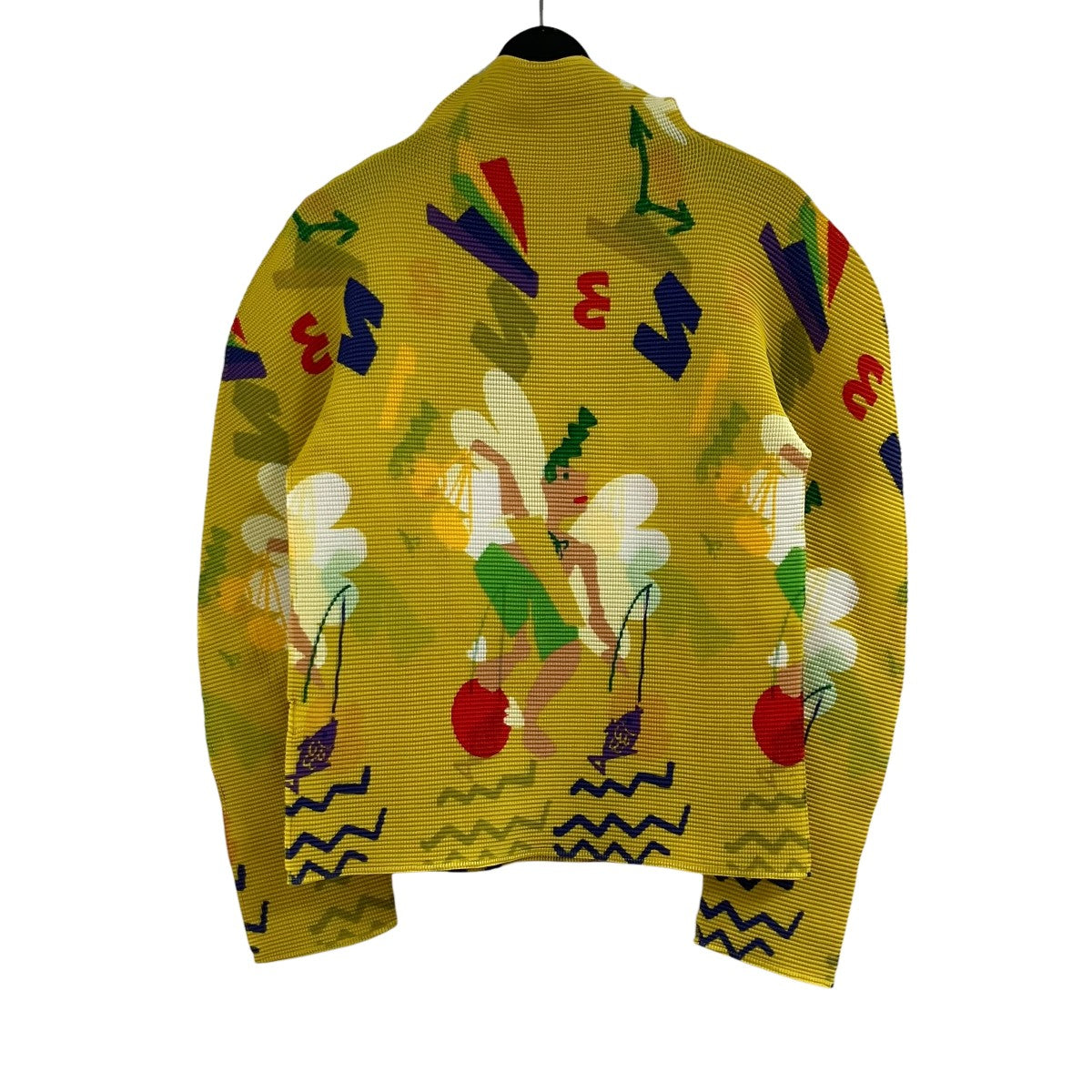 me ISSEY MIYAKE(ミーイッセイミヤケ) プリーツプリントカットソー