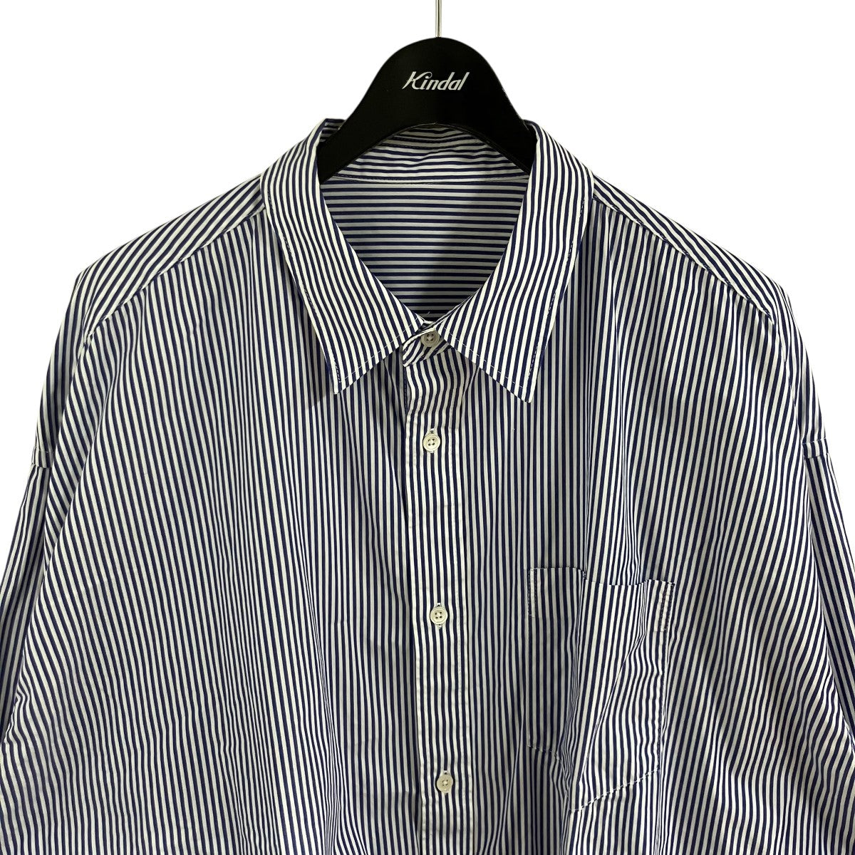 ストライプシャツジャケット