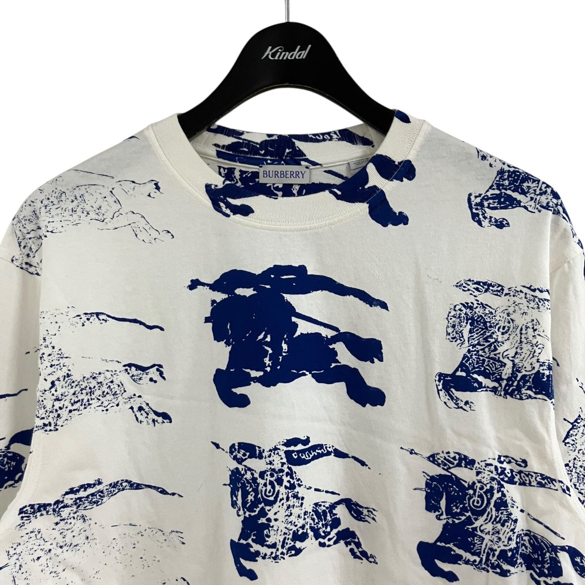 BURBERRY 総柄半袖カットソー 古着・中古-2枚目のアイテム画像