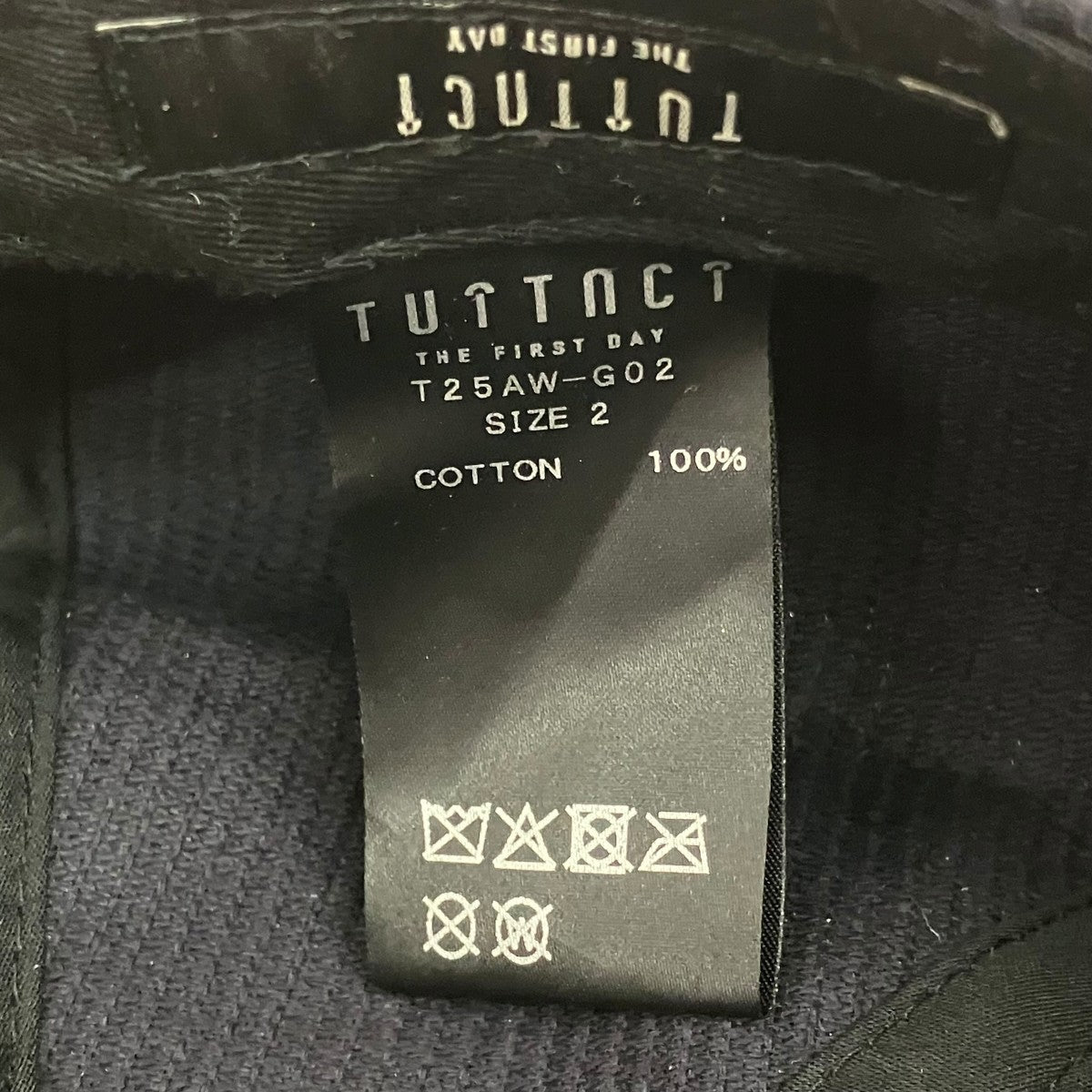 TUITACI コーデュロイキャスケットT25AW-G02 古着・中古-4枚目のアイテム画像