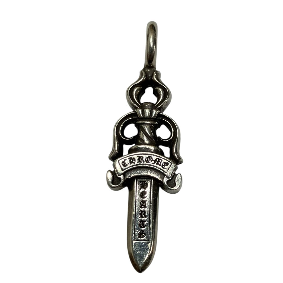 CHROME HEARTS ダブルダガーペンダントトップ 古着・中古-2枚目のアイテム画像