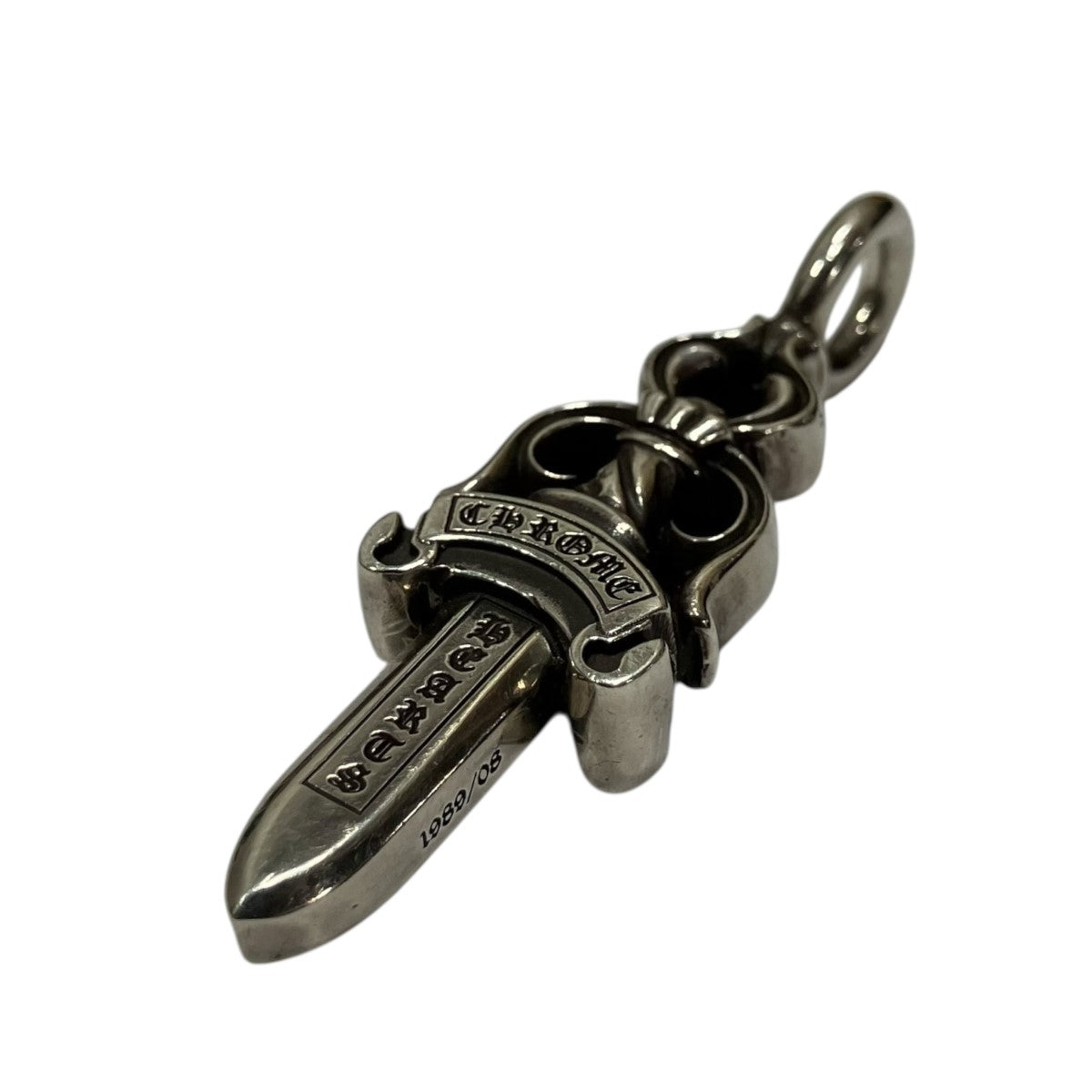 CHROME HEARTS ダブルダガーペンダントトップ 古着・中古-3枚目のアイテム画像