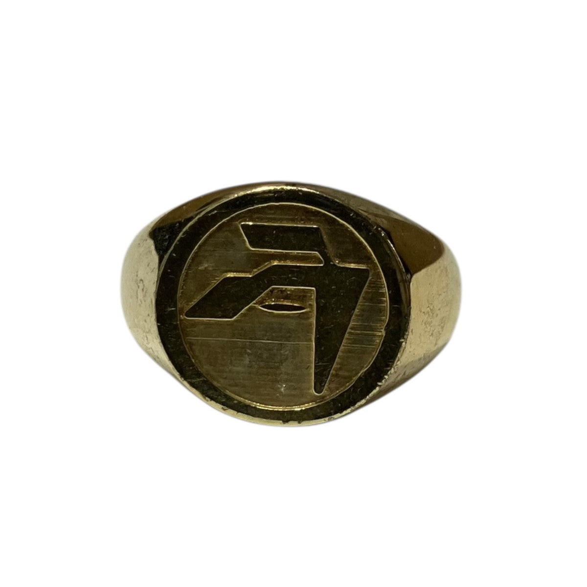 AMBUSH ゴールドシグネットリング 古着・中古-2枚目のアイテム画像