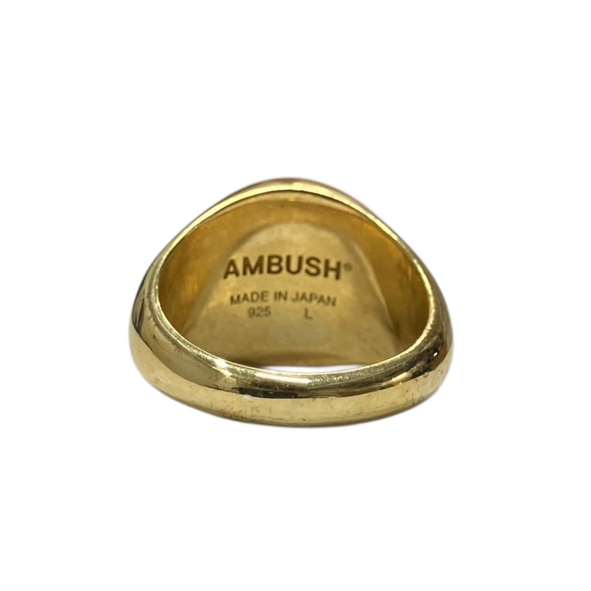 AMBUSH ゴールドシグネットリング 古着・中古-4枚目のアイテム画像