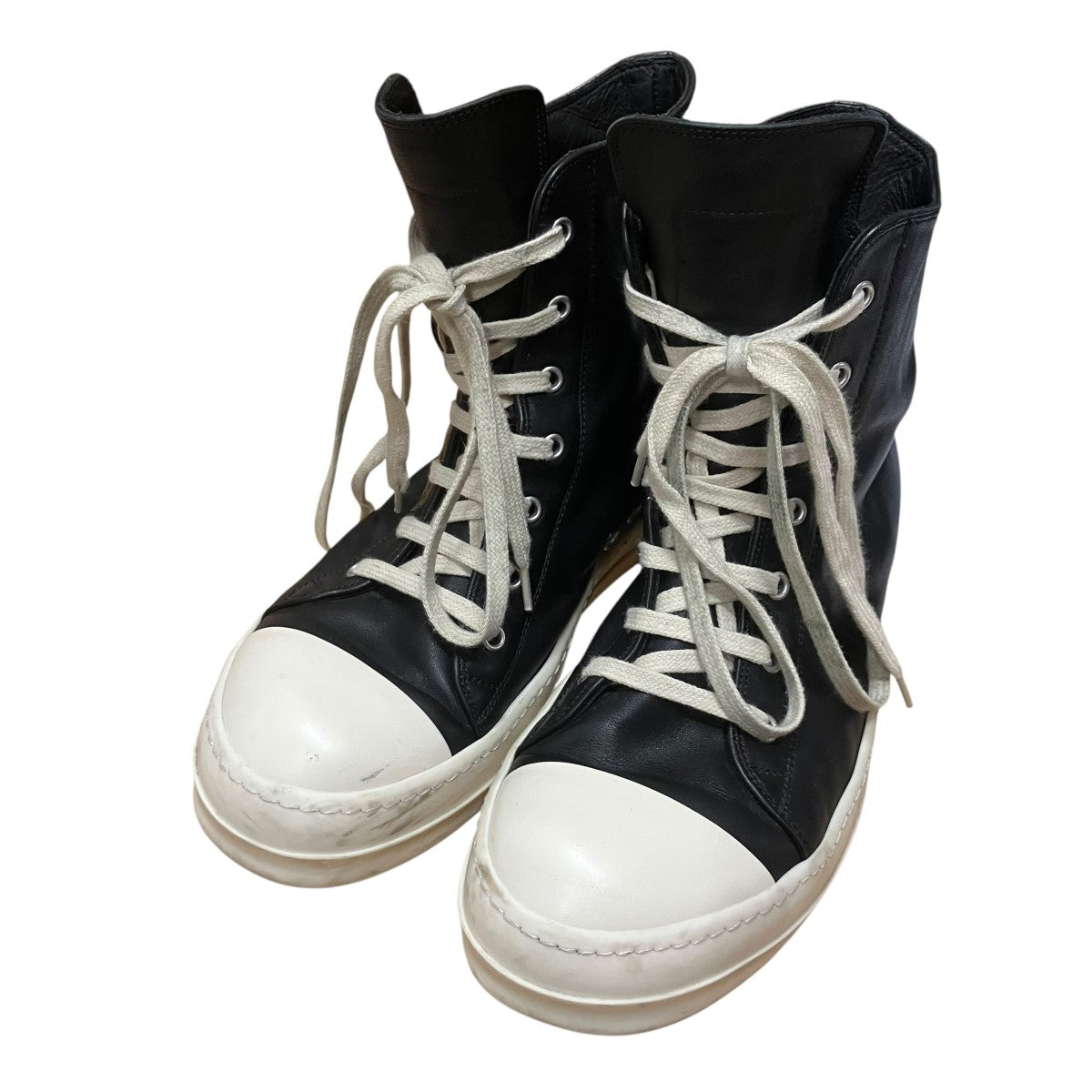 RICK OWENS ハイカットスニーカー 古着・中古-1枚目のアイテム画像