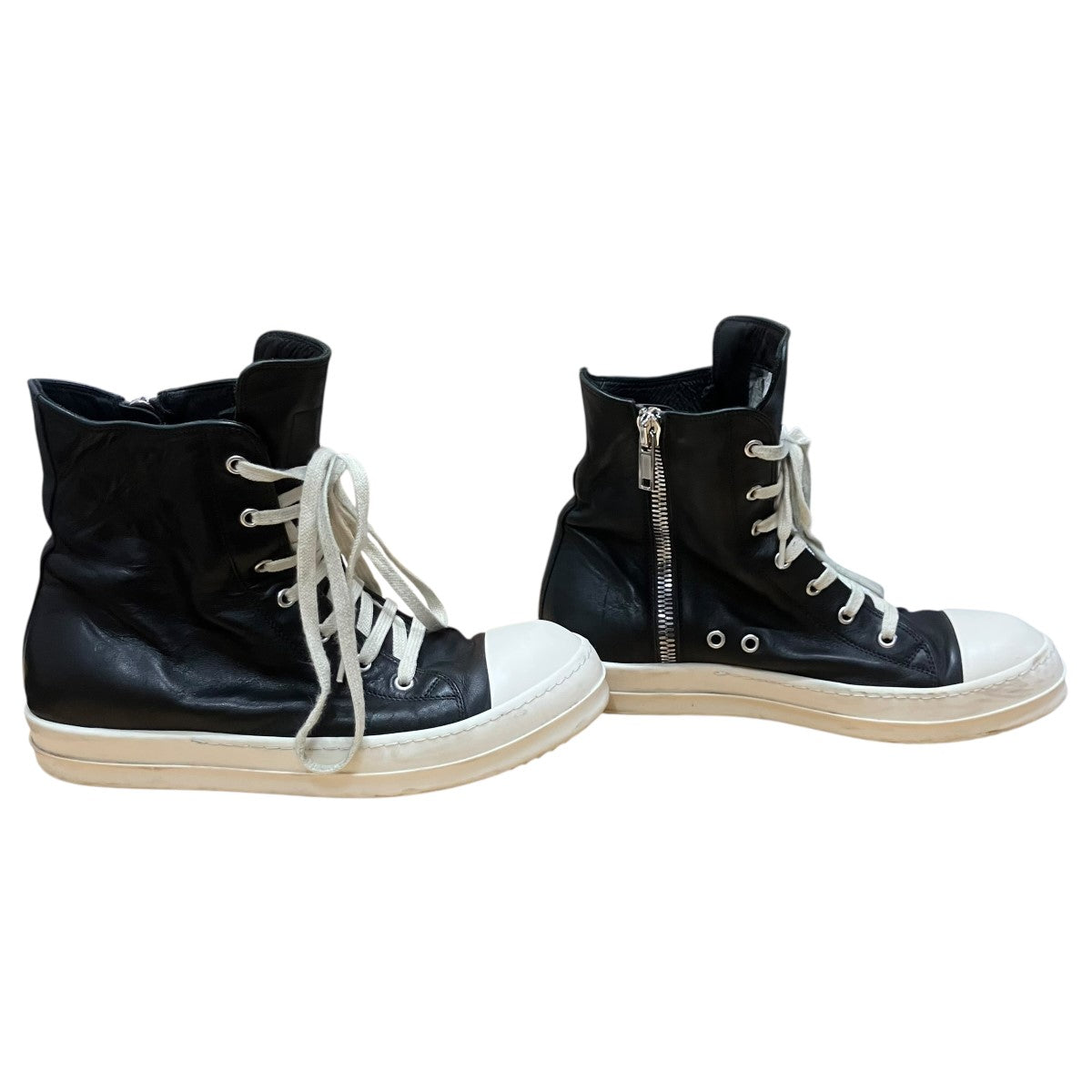 RICK OWENS ハイカットスニーカー 古着・中古-4枚目のアイテム画像