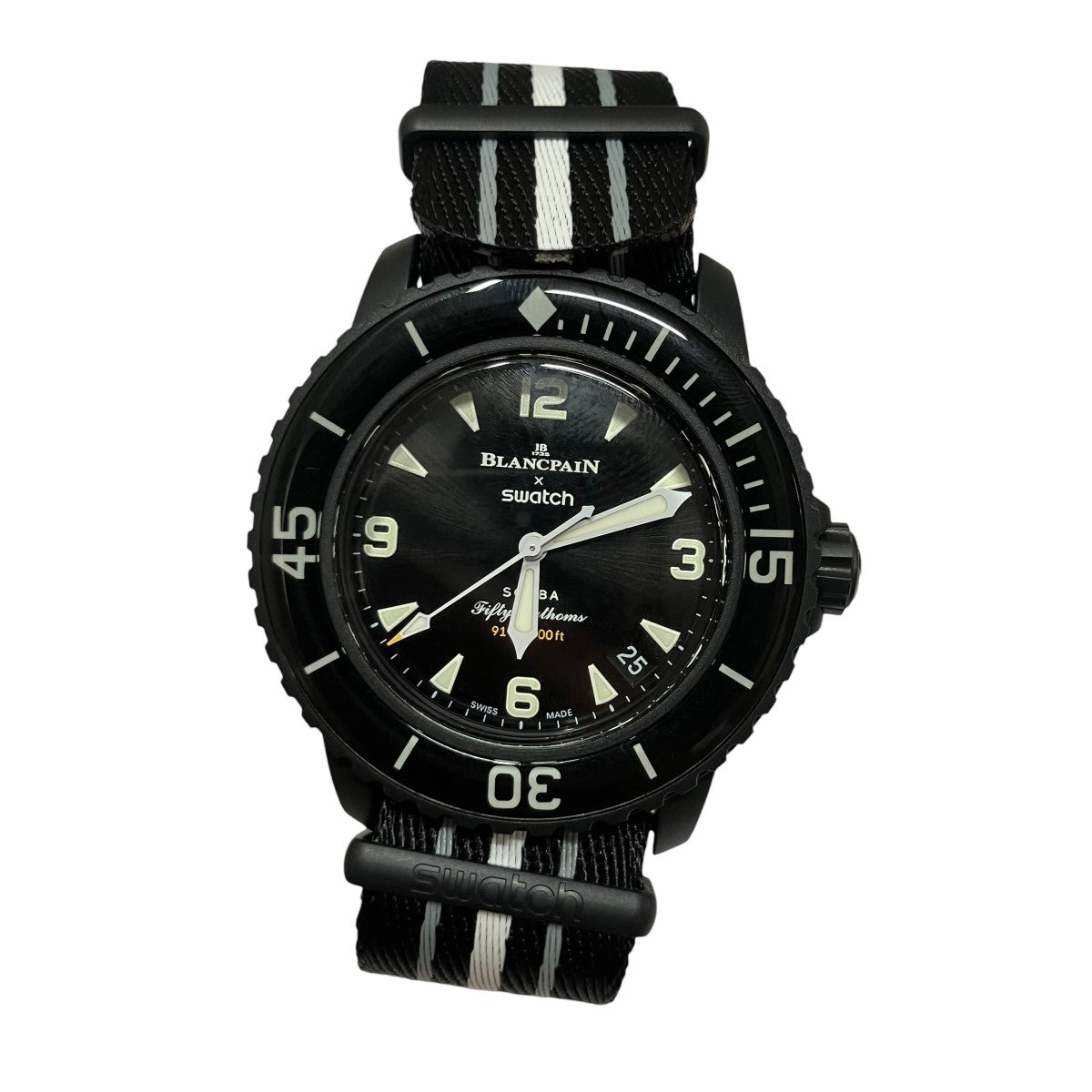 BLANCPAIN×SWATCH 自動巻き 腕時計 古着・中古-2枚目のアイテム画像