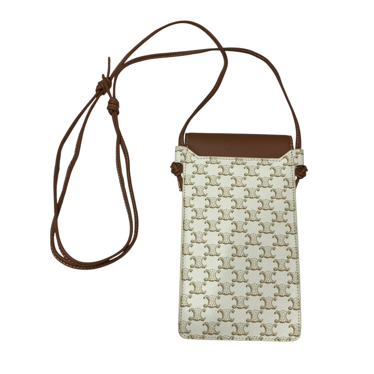 CELINE トリオンフ フォーンケース 古着・中古-3枚目のアイテム画像