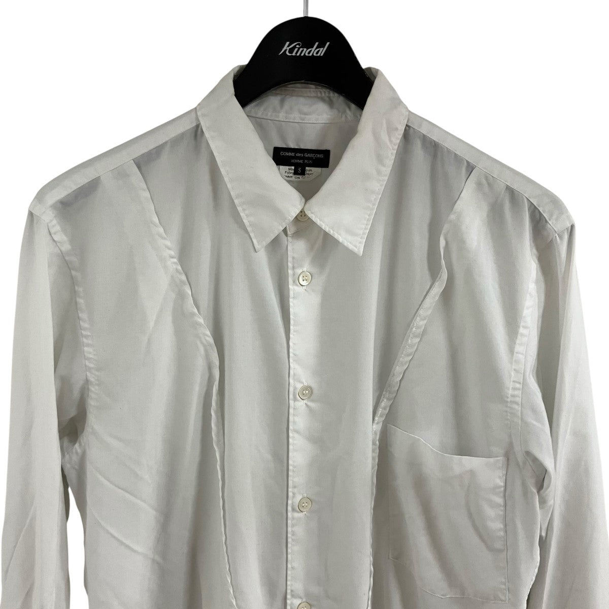 ガーメントダイシームデザインシャツ