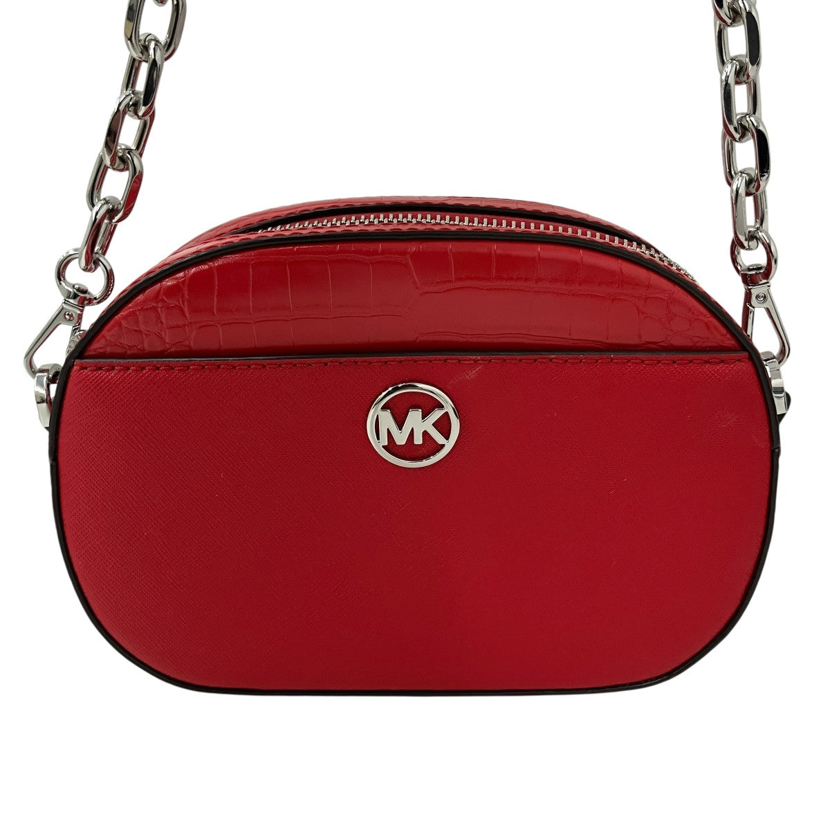 MICHAEL KORS クロコ型押しショルダーバッグ 古着・中古-5枚目のアイテム画像