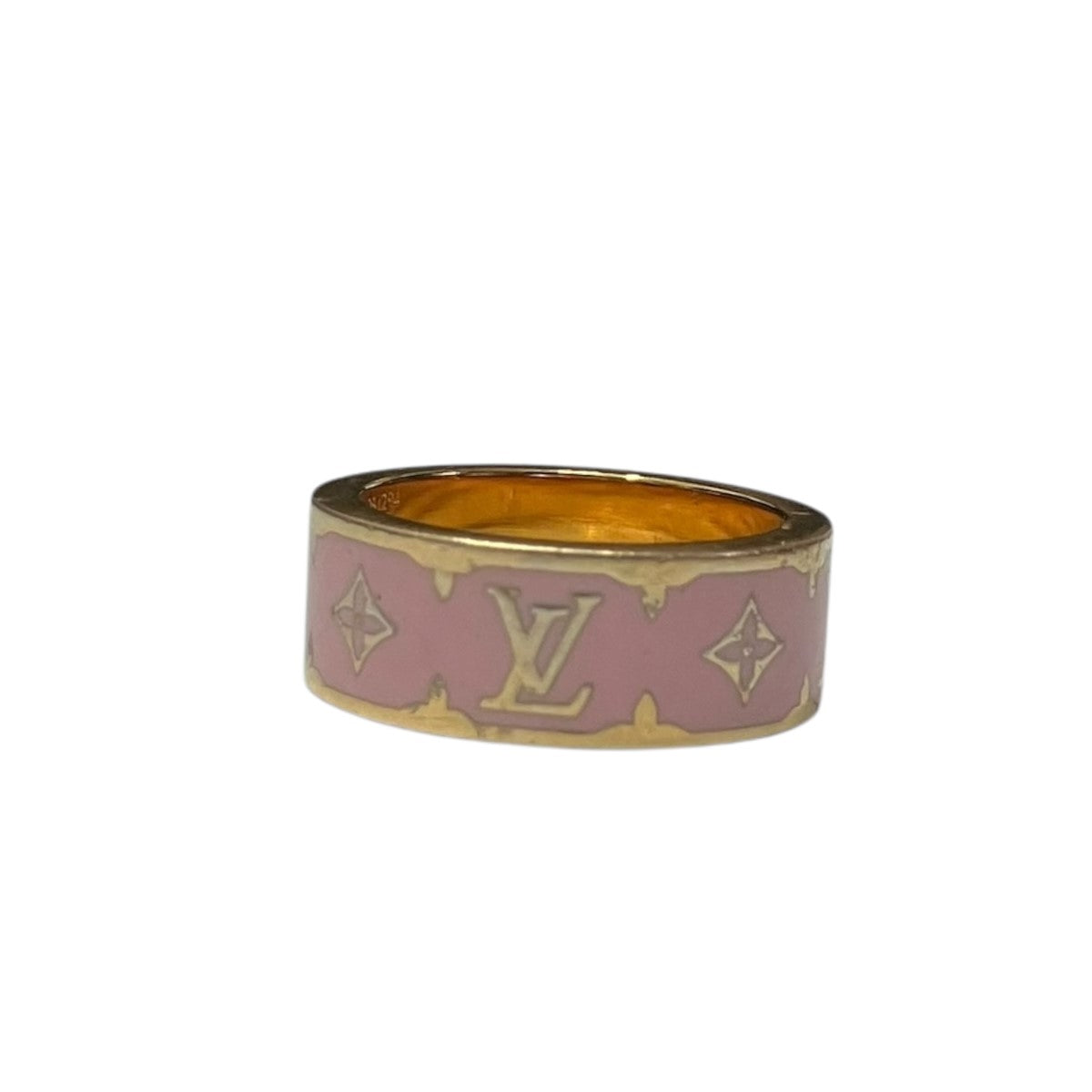 LOUIS VUITTON ナノ グラム エナメルリング 古着・中古-2枚目のアイテム画像