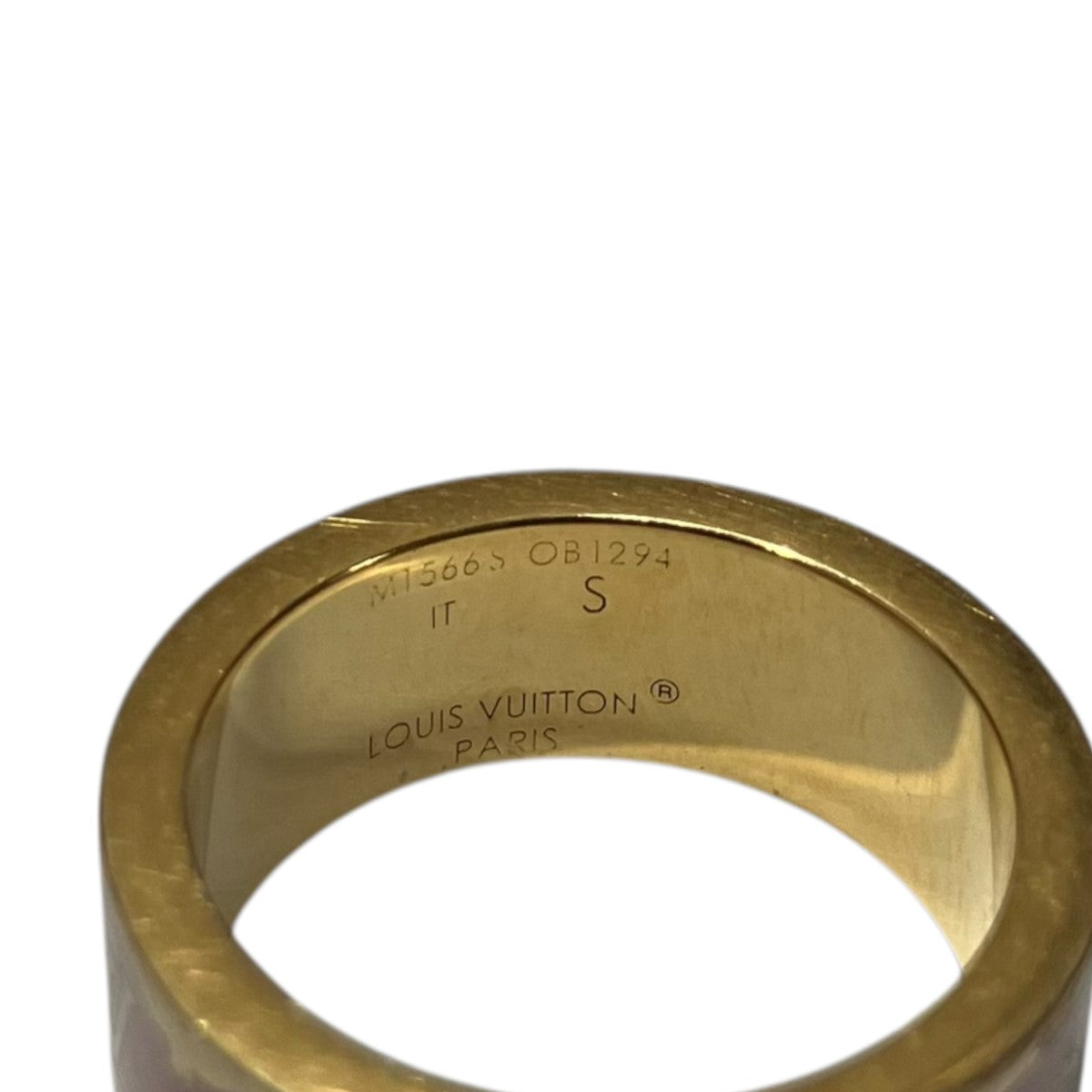 LOUIS VUITTON ナノ グラム エナメルリング 古着・中古-4枚目のアイテム画像