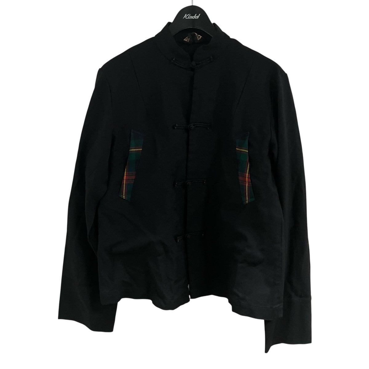 BLACK COMME des GARCONS チャイナジャケット 古着・中古-1枚目のアイテム画像