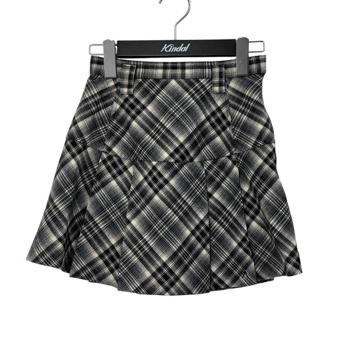 Coco check mini pleats skirtチェックミニスカートAM1664