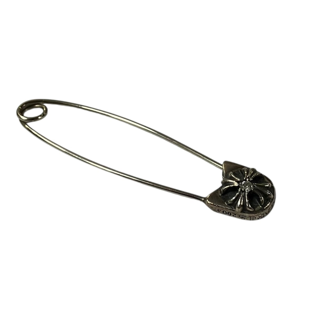 CHROME HEARTS ラージセーフティピン1ダイヤ 古着・中古-1枚目のアイテム画像