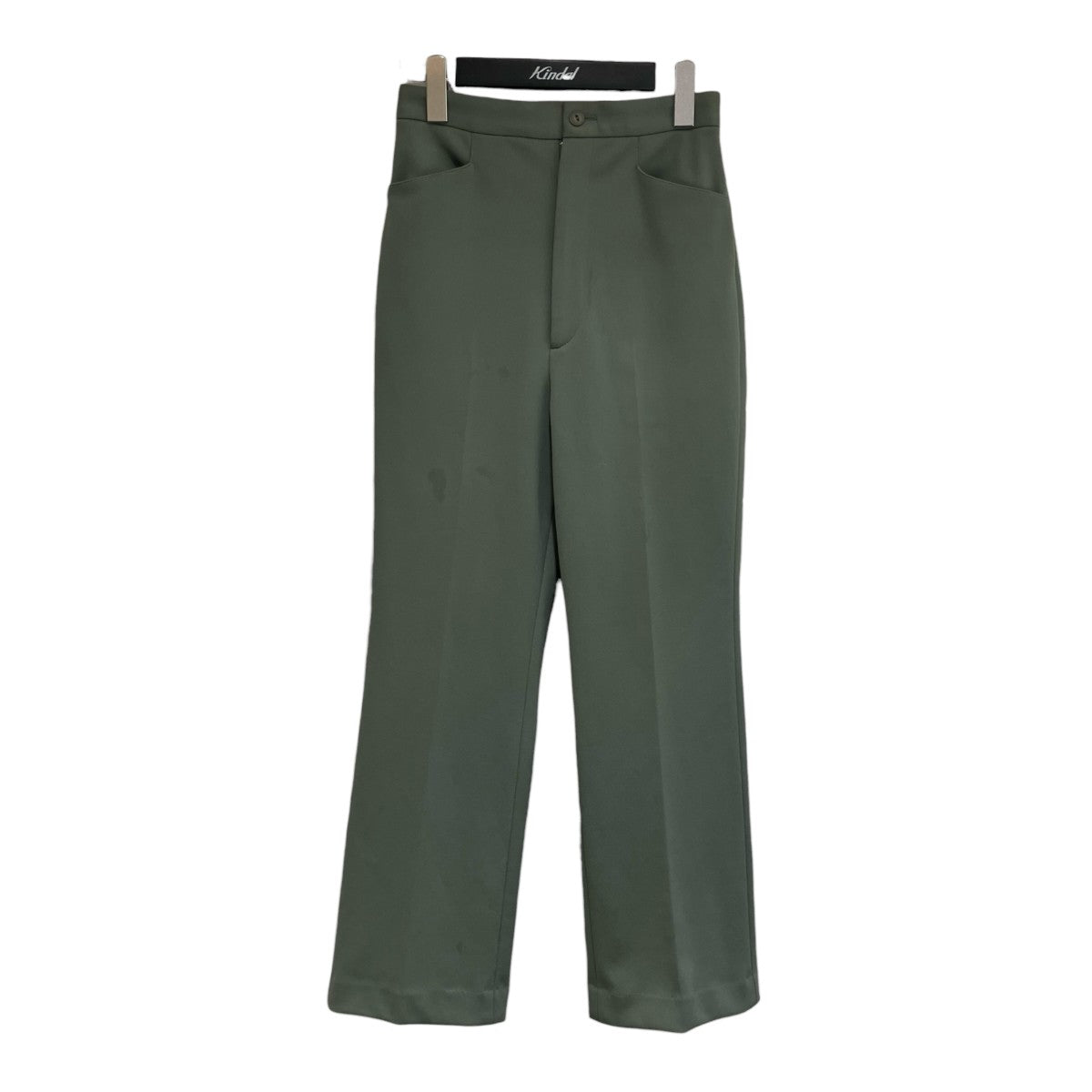 6(ROKU) BEAUTY＆YOUTH ピケパンツ8614-202-0214 JERSEY BOOT CUT PANTS 古着・中古-1枚目のアイテム画像