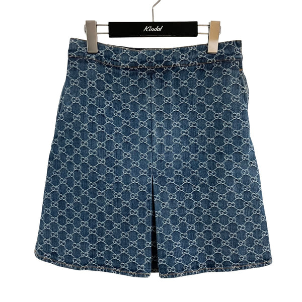 【専用✨】グッチ　GUCCI デニムミニスカート　サイズ　40 インディゴ Gucci デニム ミニスカート | ブルー | FARFETCH JP