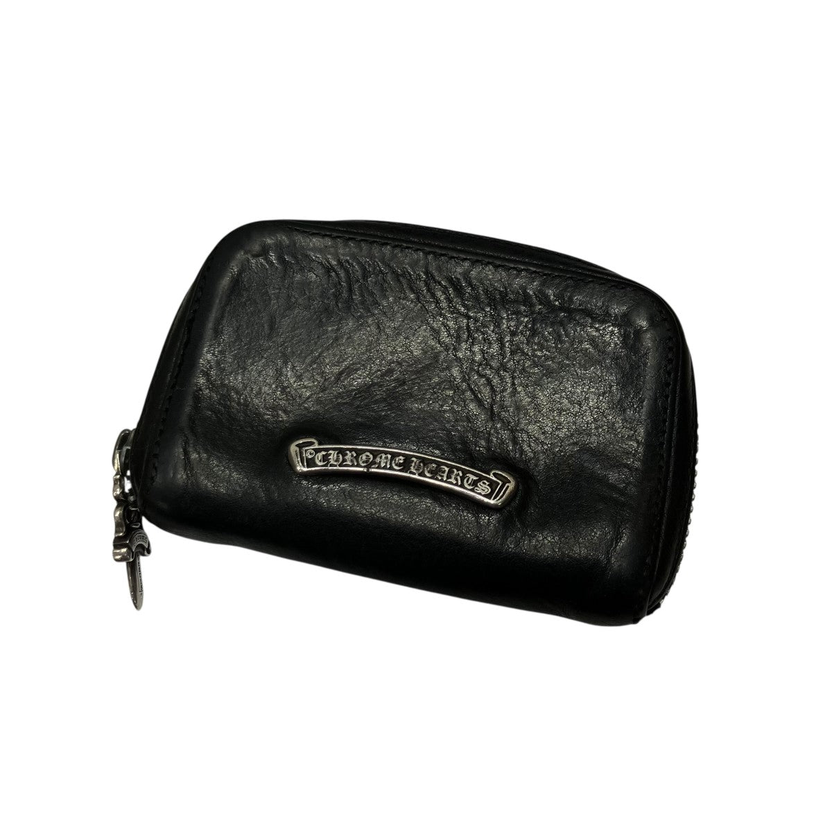 CHROME HEARTS ダガーラウンドショートウォレット 古着・中古-1枚目のアイテム画像