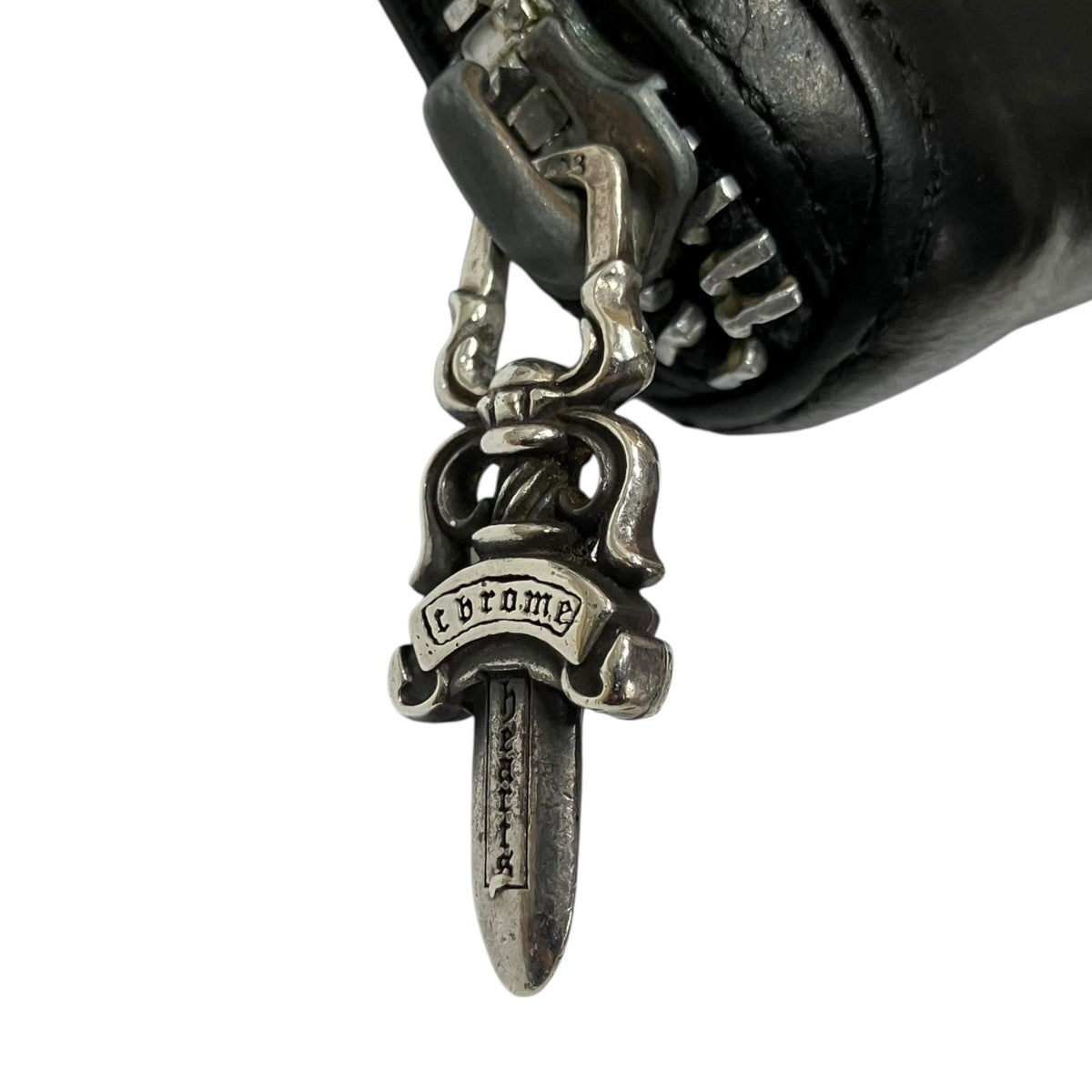 CHROME HEARTS ダガーラウンドショートウォレット 古着・中古-4枚目のアイテム画像
