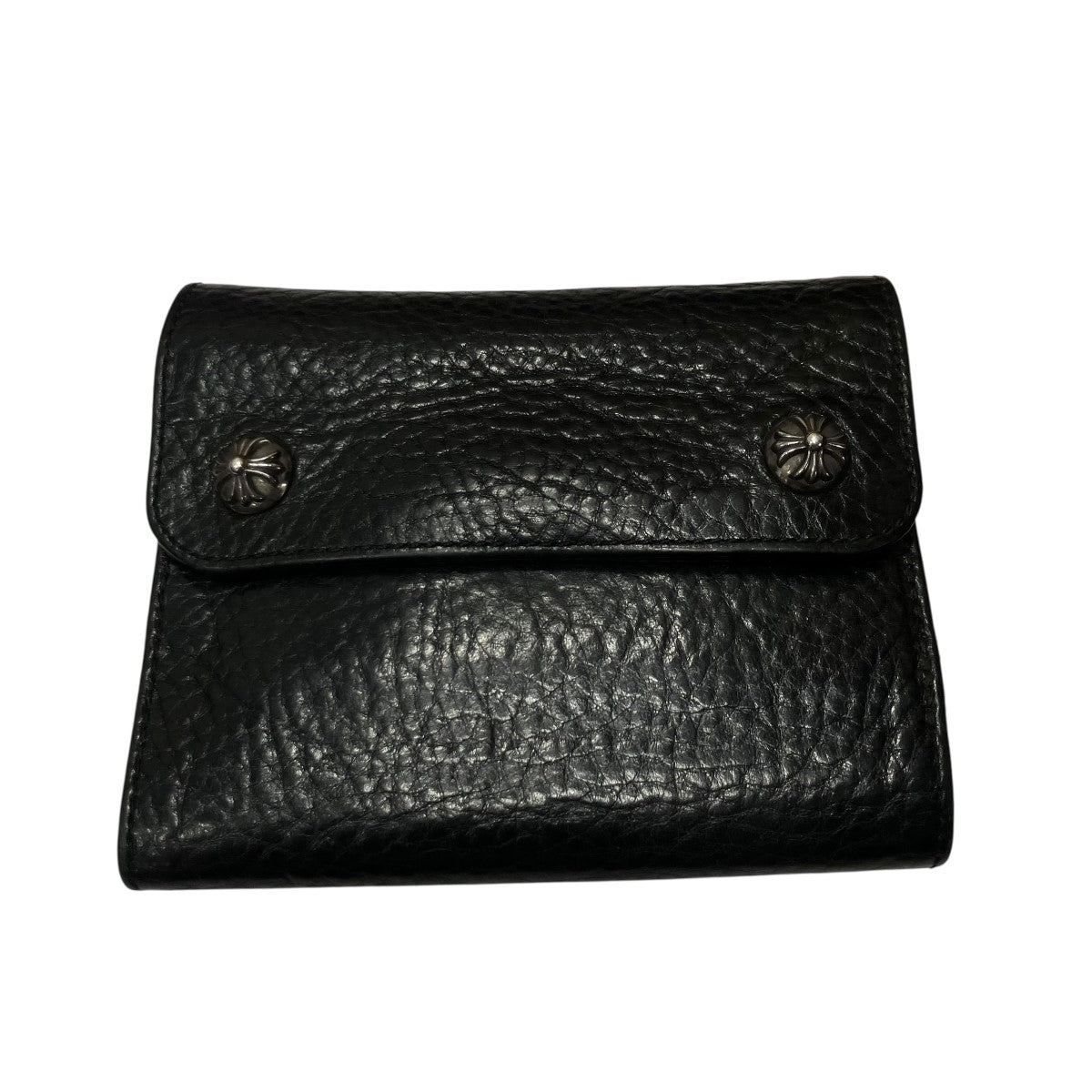 CHROME HEARTS(クロムハーツ) ウェーブミニウォレット ブラック サイズ