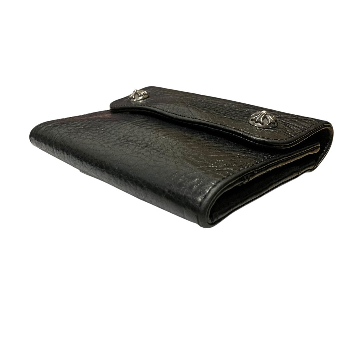 CHROME HEARTS(クロムハーツ) ウェーブミニウォレット ブラック サイズ