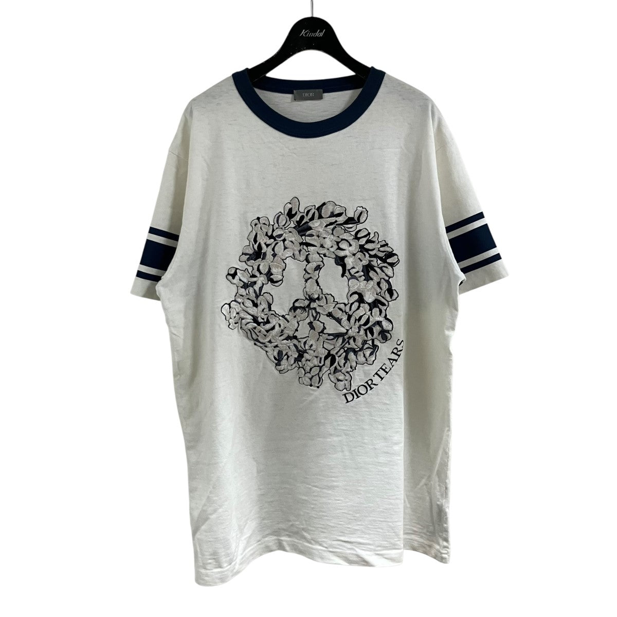 リンガーエンブロイダリーTシャツ