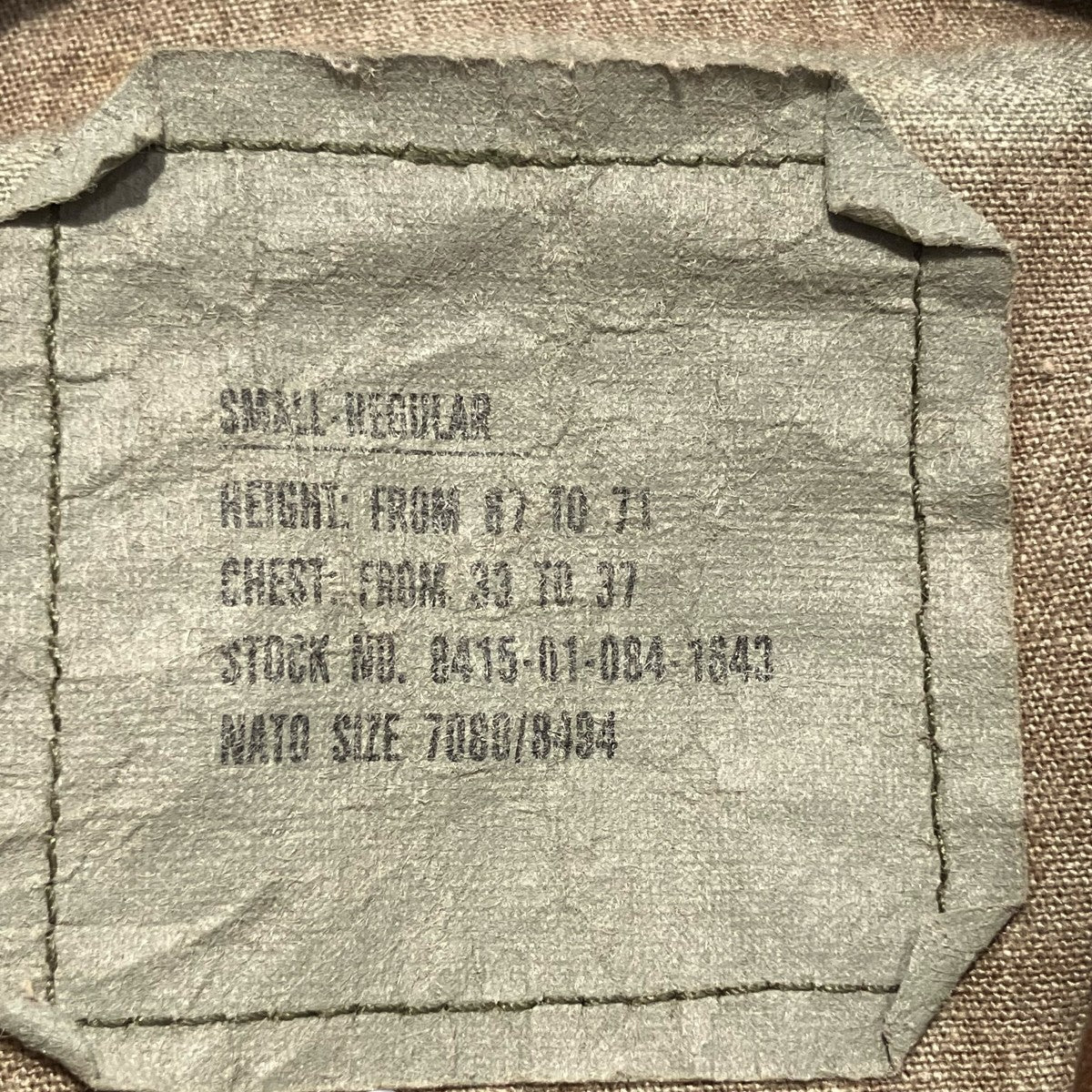 US ARMY ミリタリージャケット 古着・中古-5枚目のアイテム画像