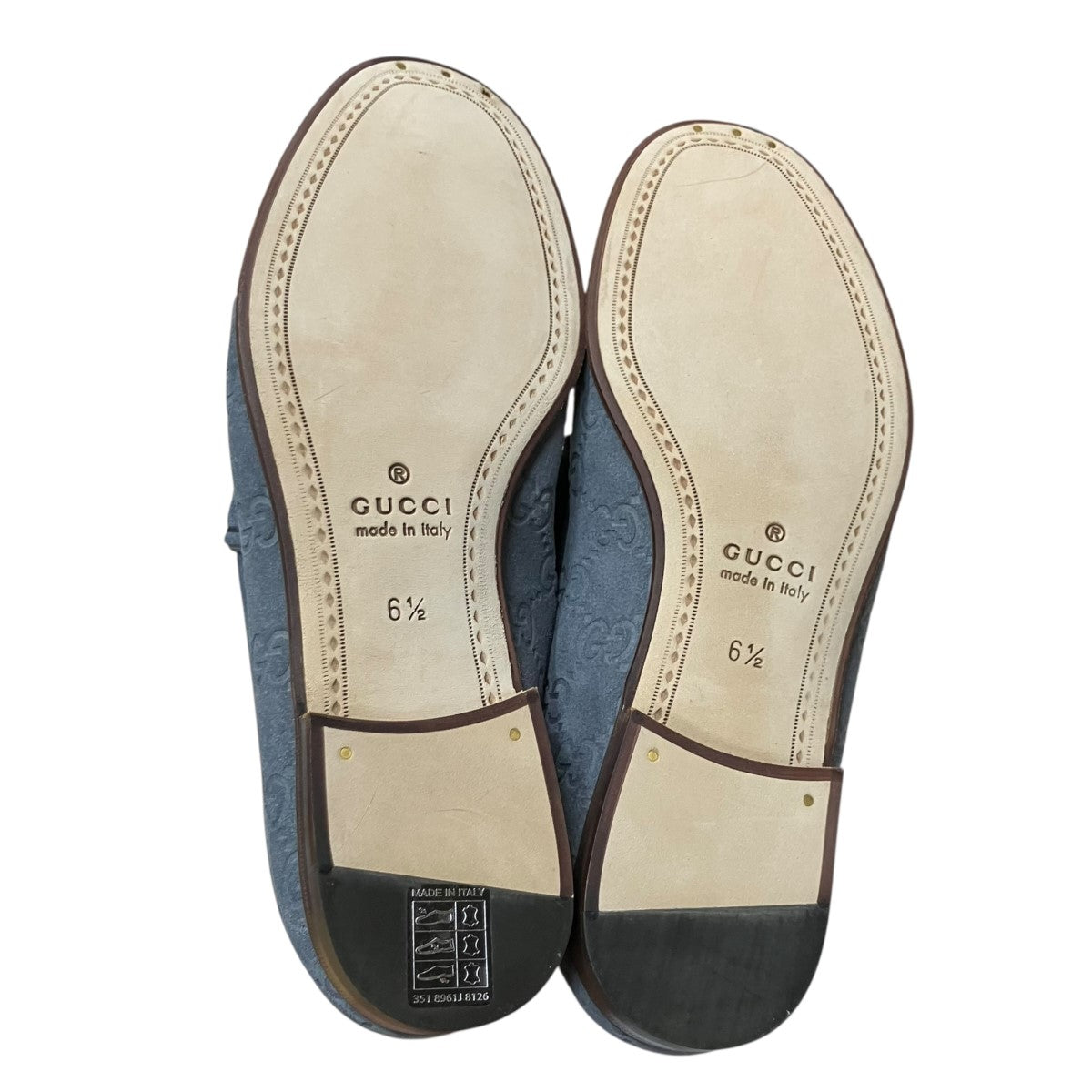 GUCCI ホースビットＧＧ総柄ローファー 古着・中古-7枚目のアイテム画像