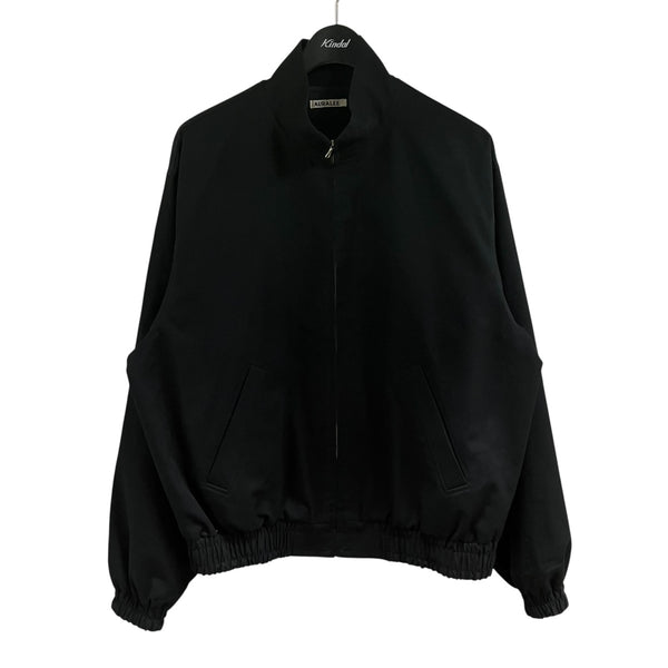 AURALEE(オーラリー) ジップアップブルゾン A24SB01SB ブラック サイズ