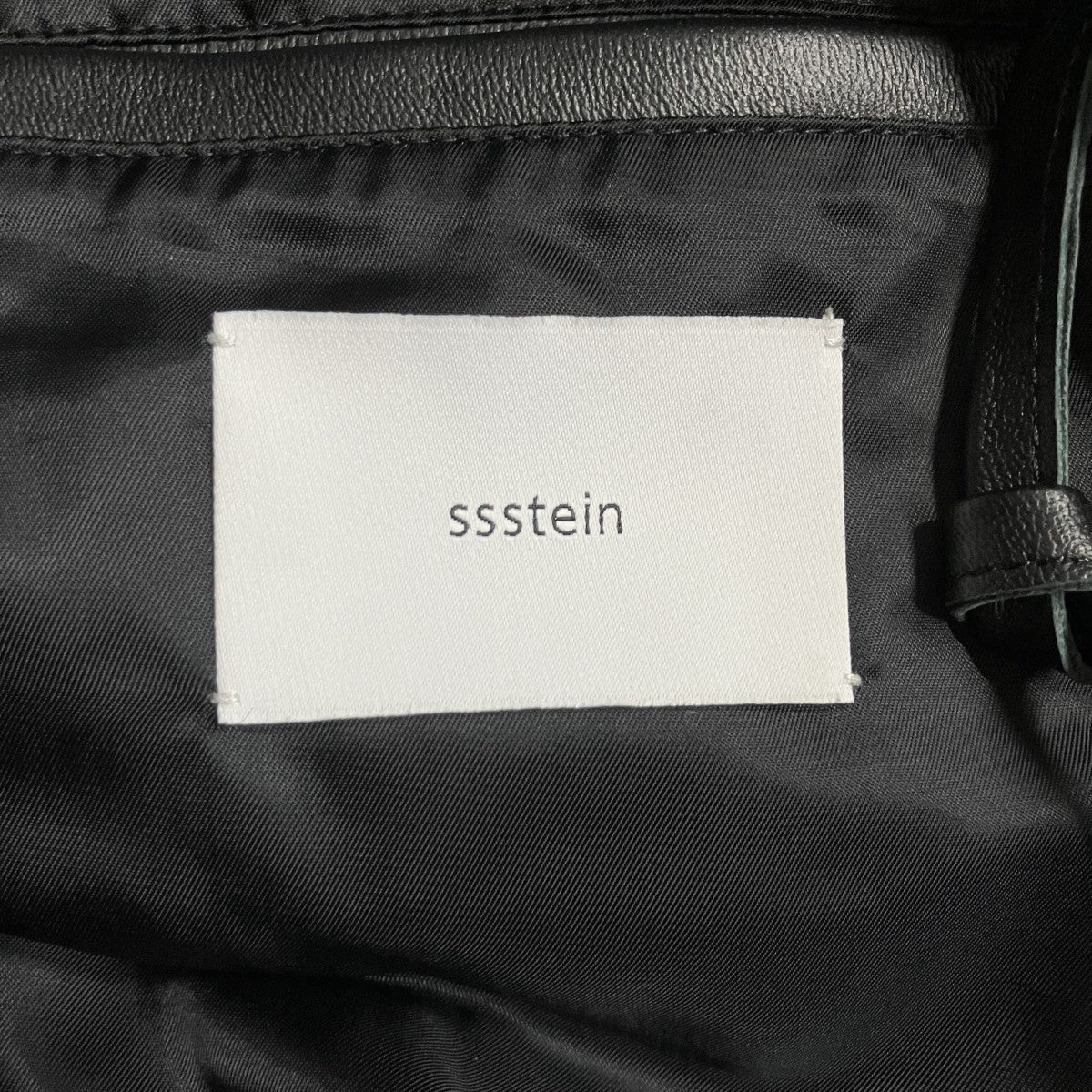 ssstein フード付きレザージャケット 古着・中古-5枚目のアイテム画像