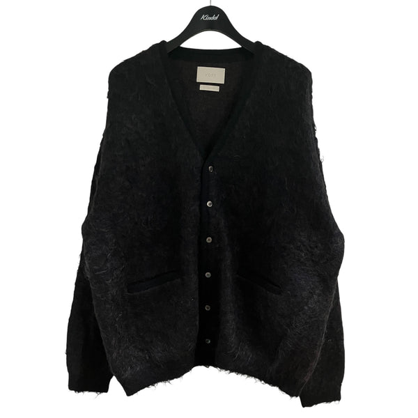 YOKE(ヨーク) ジャガードモヘアカーディガン YK23FW0578S ブラック