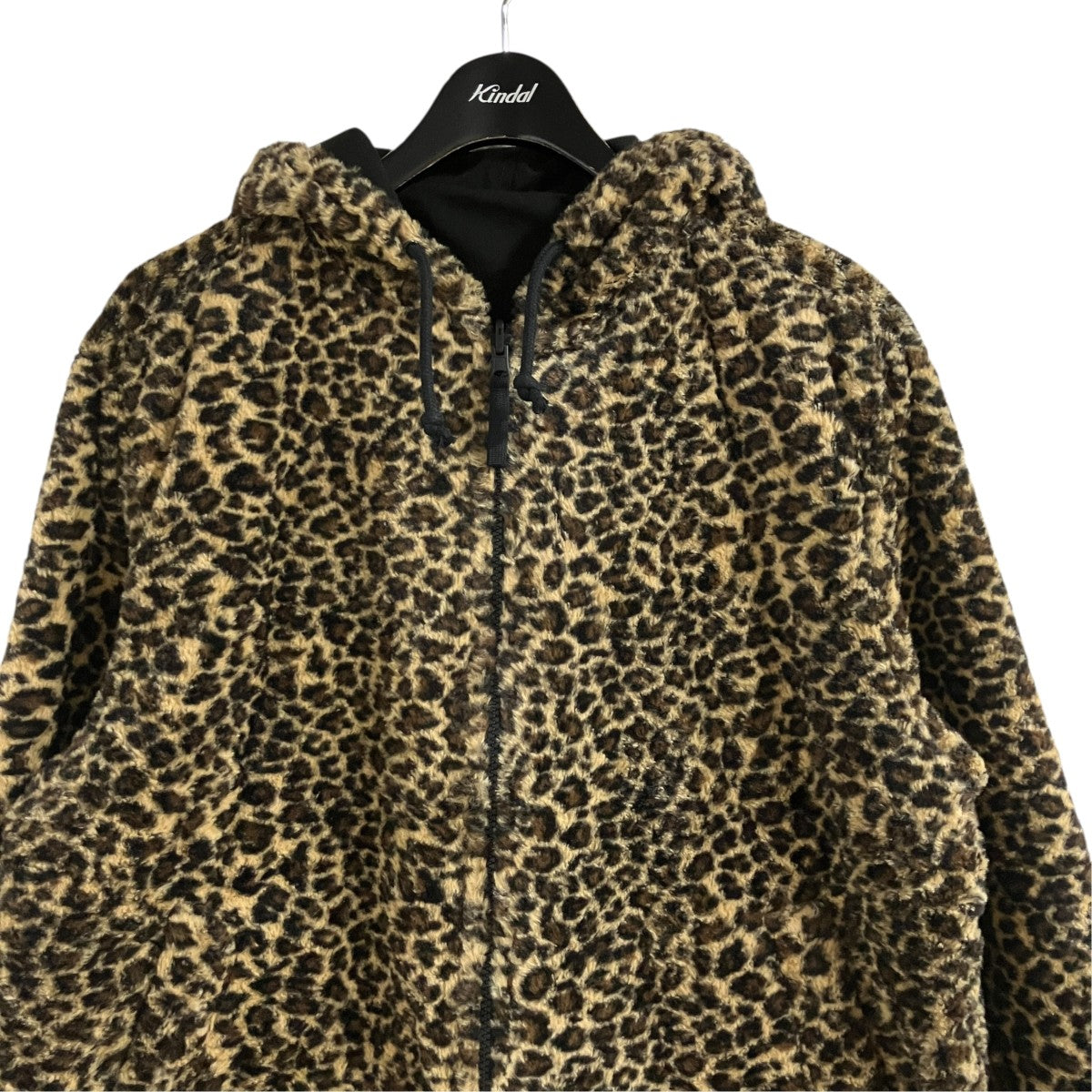 stussy リバーシブルレオパードジャケット 古着・中古-3枚目のアイテム画像
