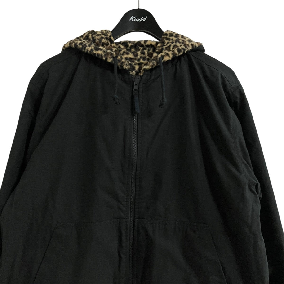 stussy リバーシブルレオパードジャケット 古着・中古-6枚目のアイテム画像