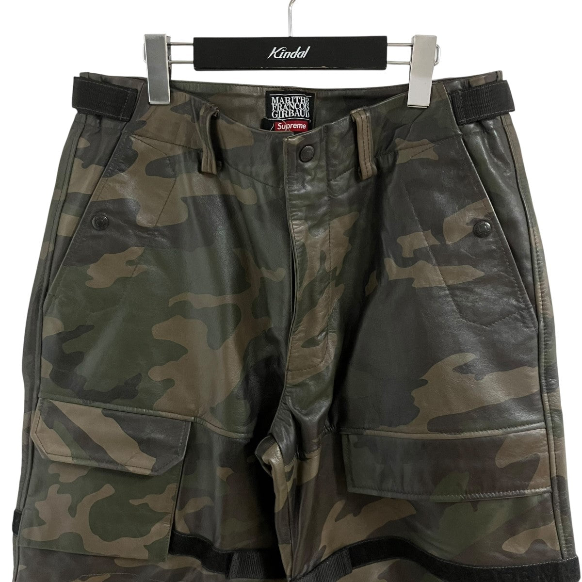 Supreme×MARITHE+FRANCOIS GIRBAUD カモ柄レザーカーゴパンツ 古着・中古-2枚目のアイテム画像