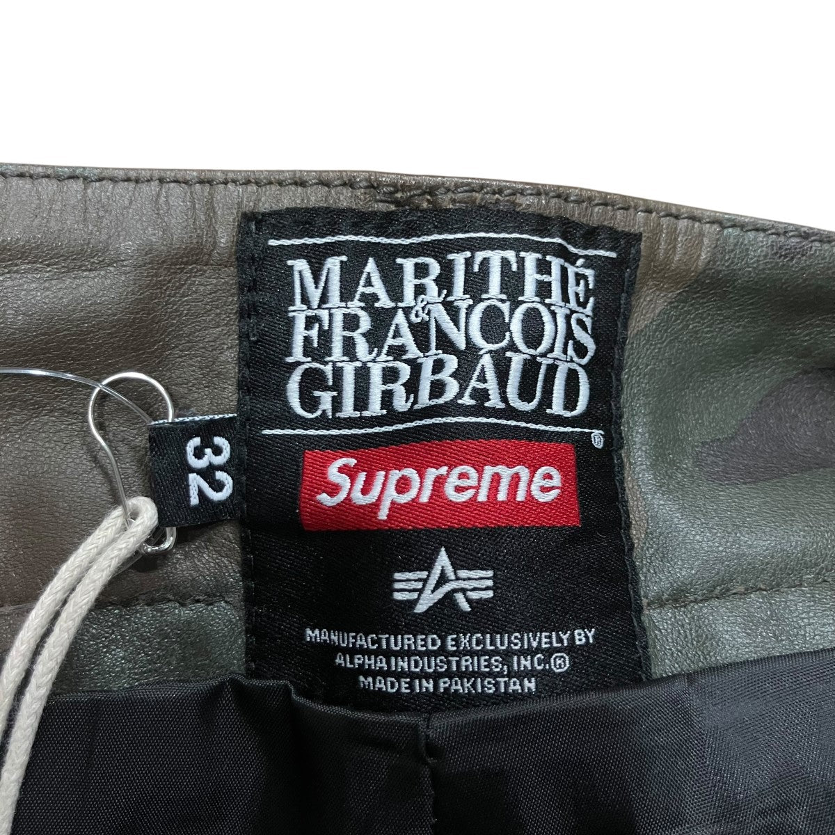 Supreme×MARITHE+FRANCOIS GIRBAUD カモ柄レザーカーゴパンツ 古着・中古-6枚目のアイテム画像