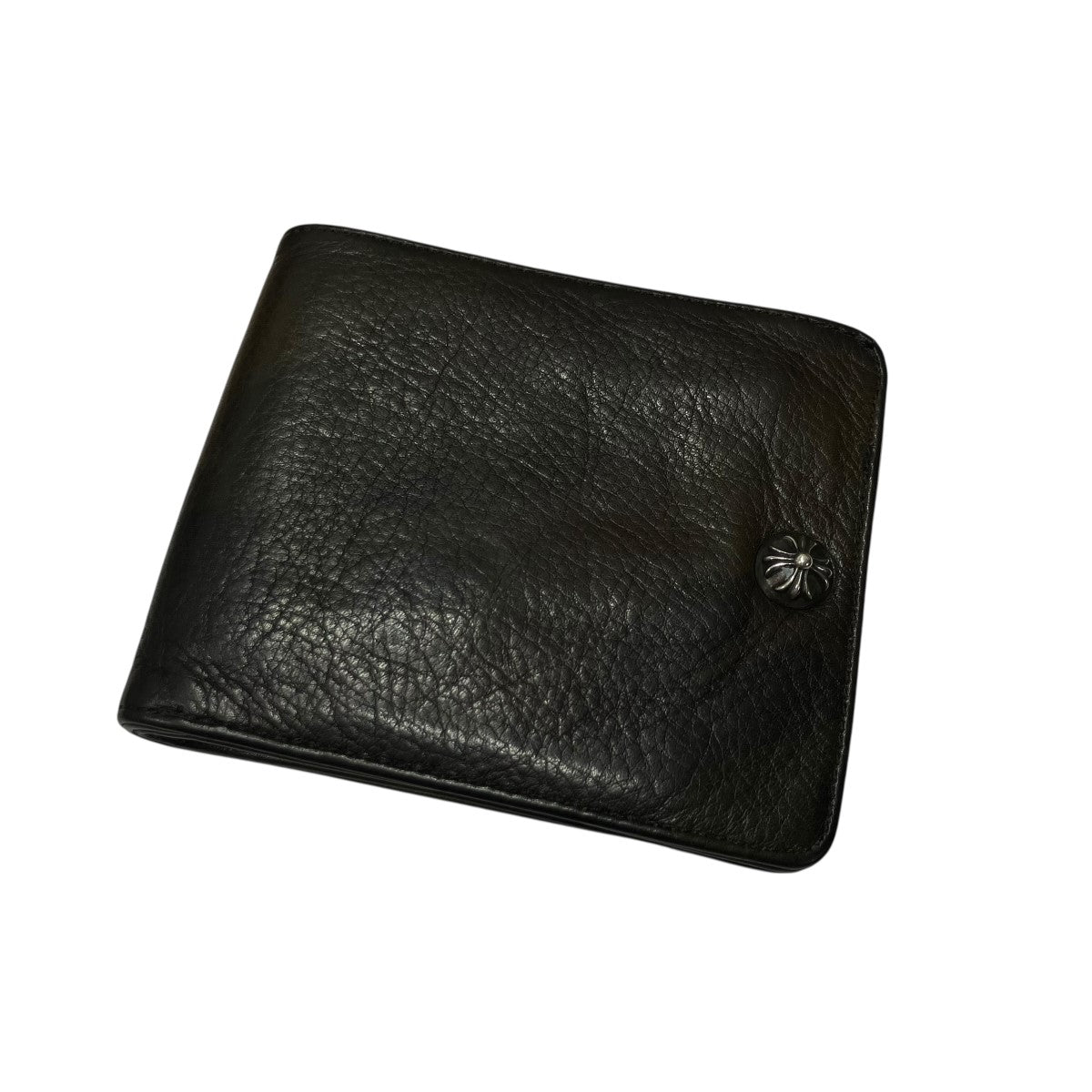 CHROME HEARTS カモ柄1スナップ クロスボタン ウォレット 古着・中古-1枚目のアイテム画像