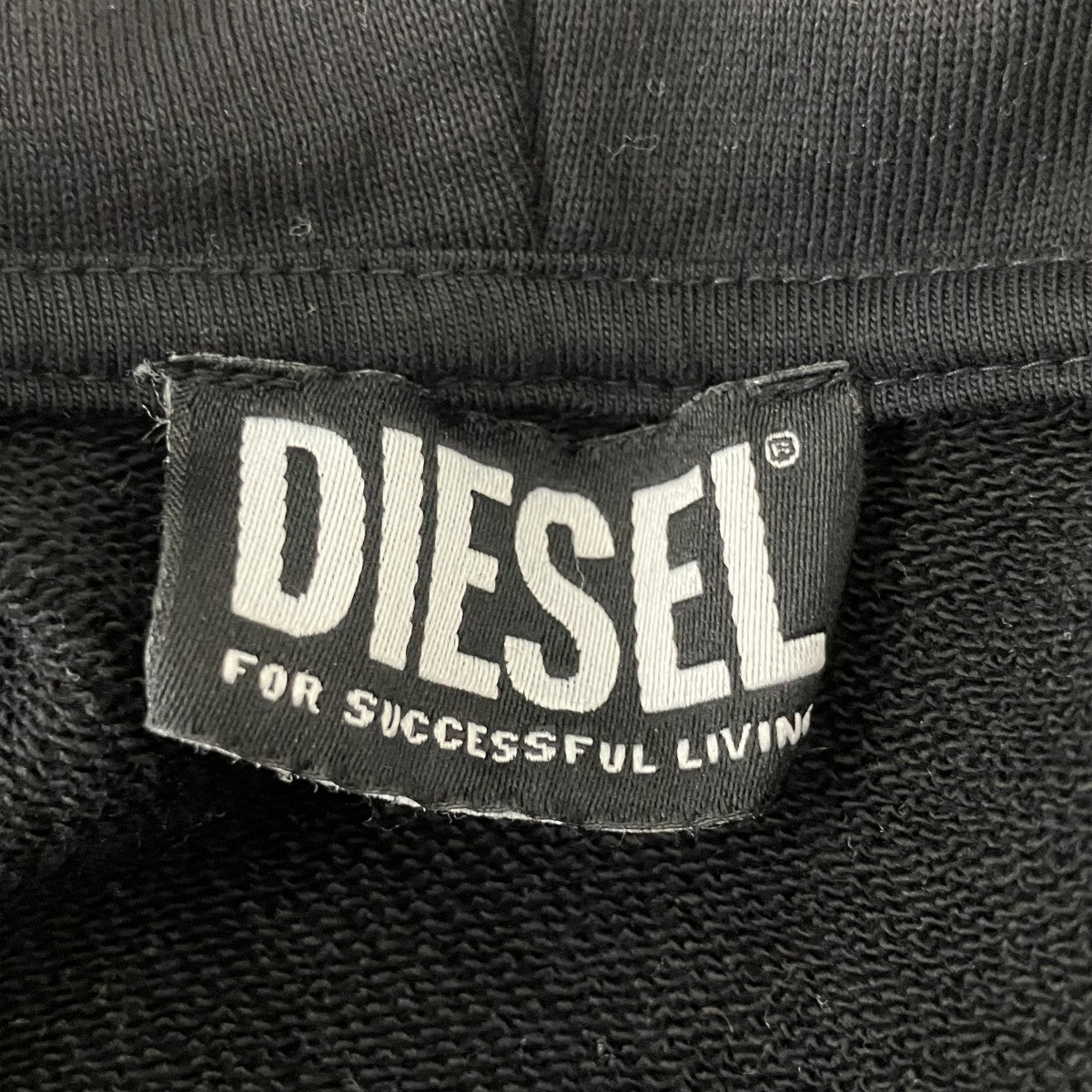 DIESEL(ディーゼル) プルオーバーパーカー ブラック サイズ M｜【公式