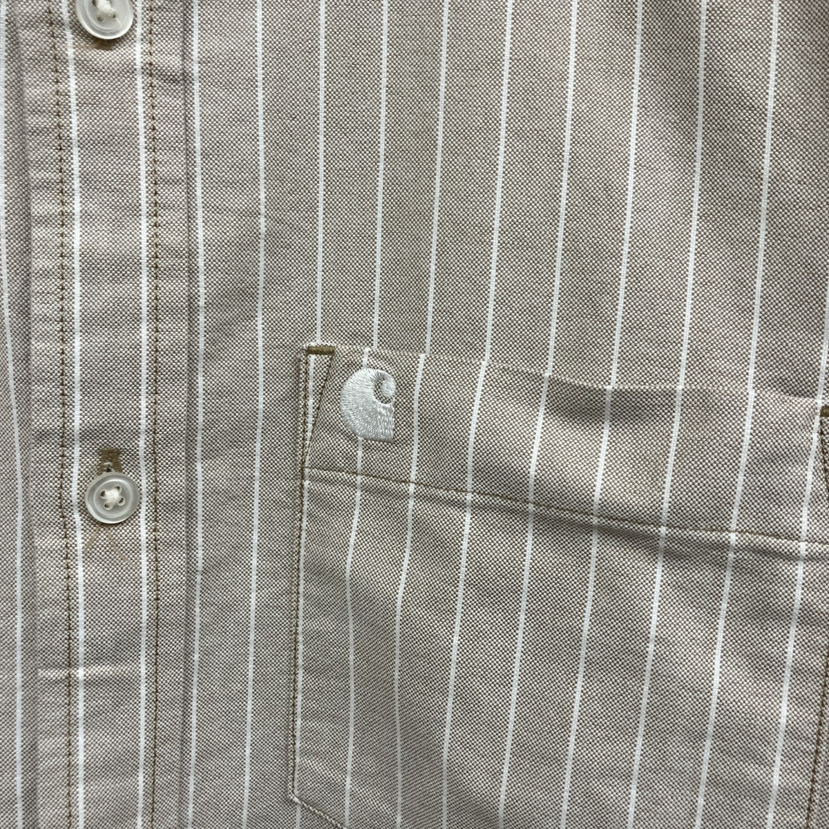 ストライプ長袖シャツI035327.35E.XX.03