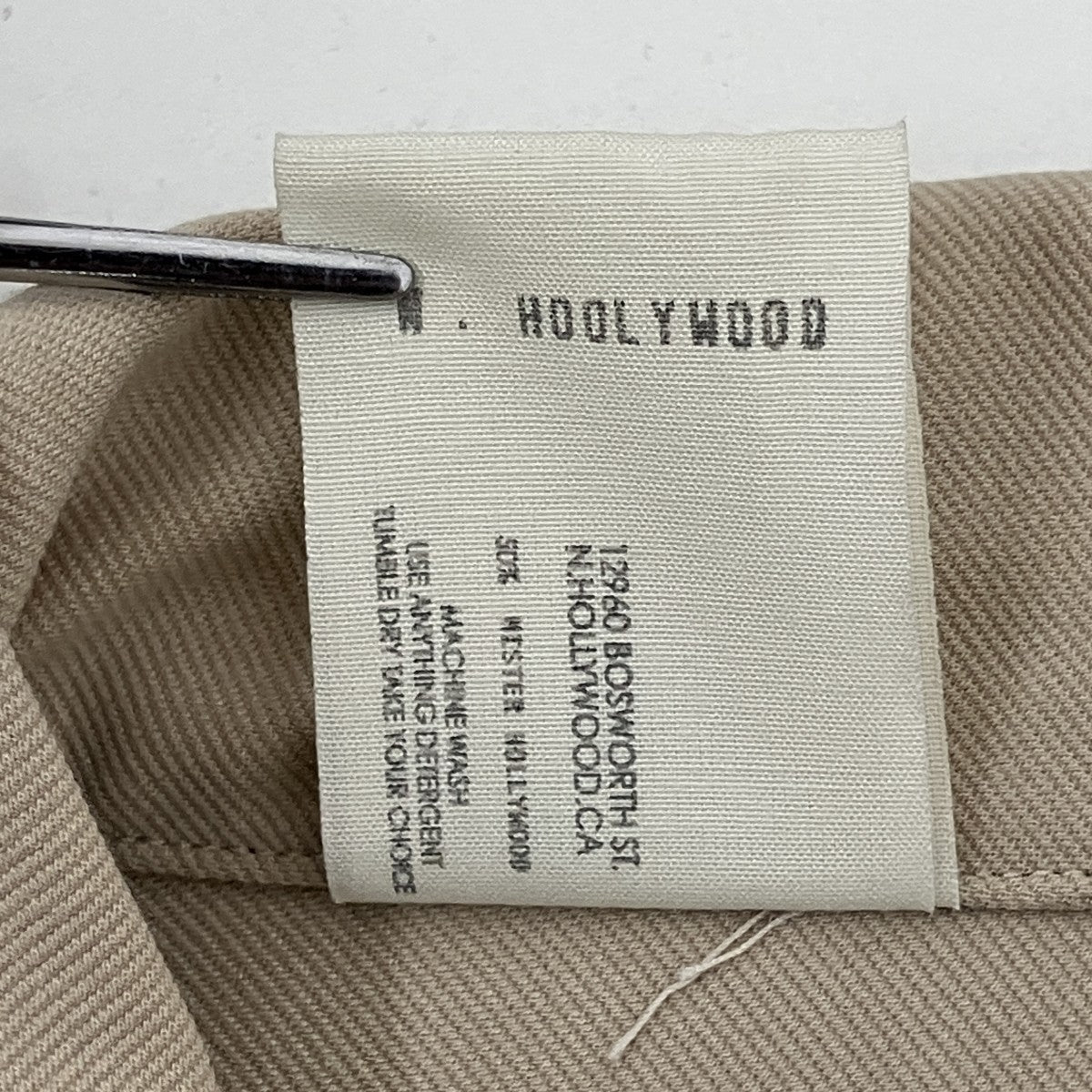 N．HOOLYWOOD ワークシャツ181-SH05-001 古着・中古-4枚目のアイテム画像