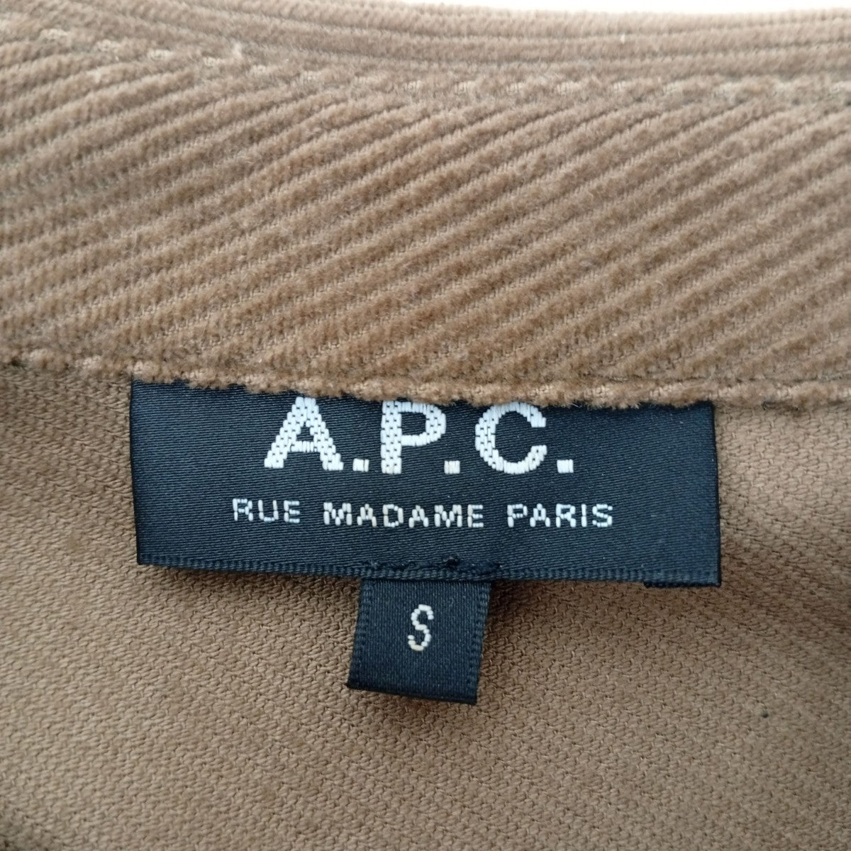 A．P．C． コーデュロイシャツ24186-1-74421 古着・中古-4枚目のアイテム画像