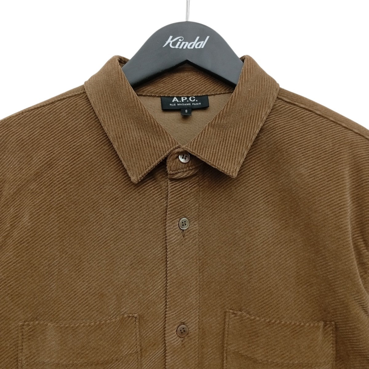 A．P．C． コーデュロイシャツ24186-1-74421 古着・中古-5枚目のアイテム画像
