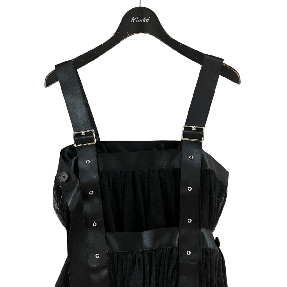 noir kei ninomiya チュールキャミソールワンピース 古着・中古-2枚目のアイテム画像