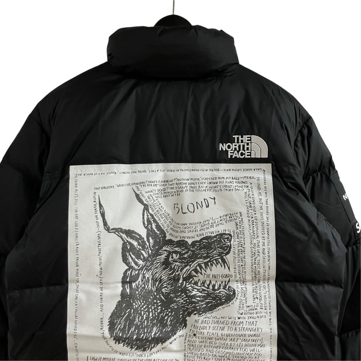 THE NORTH FACE×Supreme ダウンジャケット 古着・中古-4枚目のアイテム画像