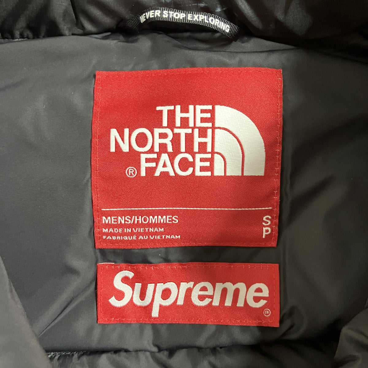 THE NORTH FACE×Supreme ダウンジャケット 古着・中古-5枚目のアイテム画像