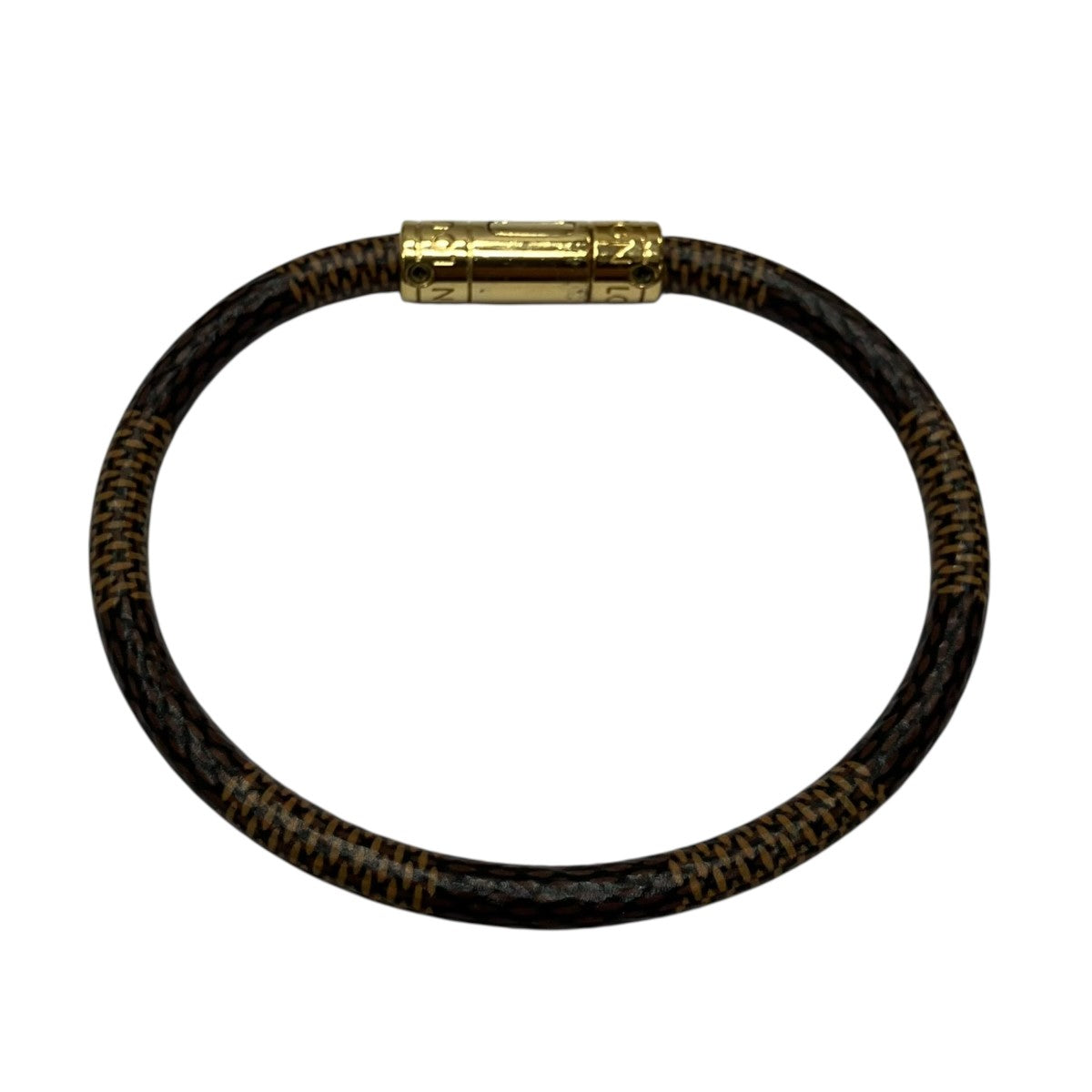 LOUIS VUITTON(ルイヴィトン) ダミエキャンバスブレスレット M6139F