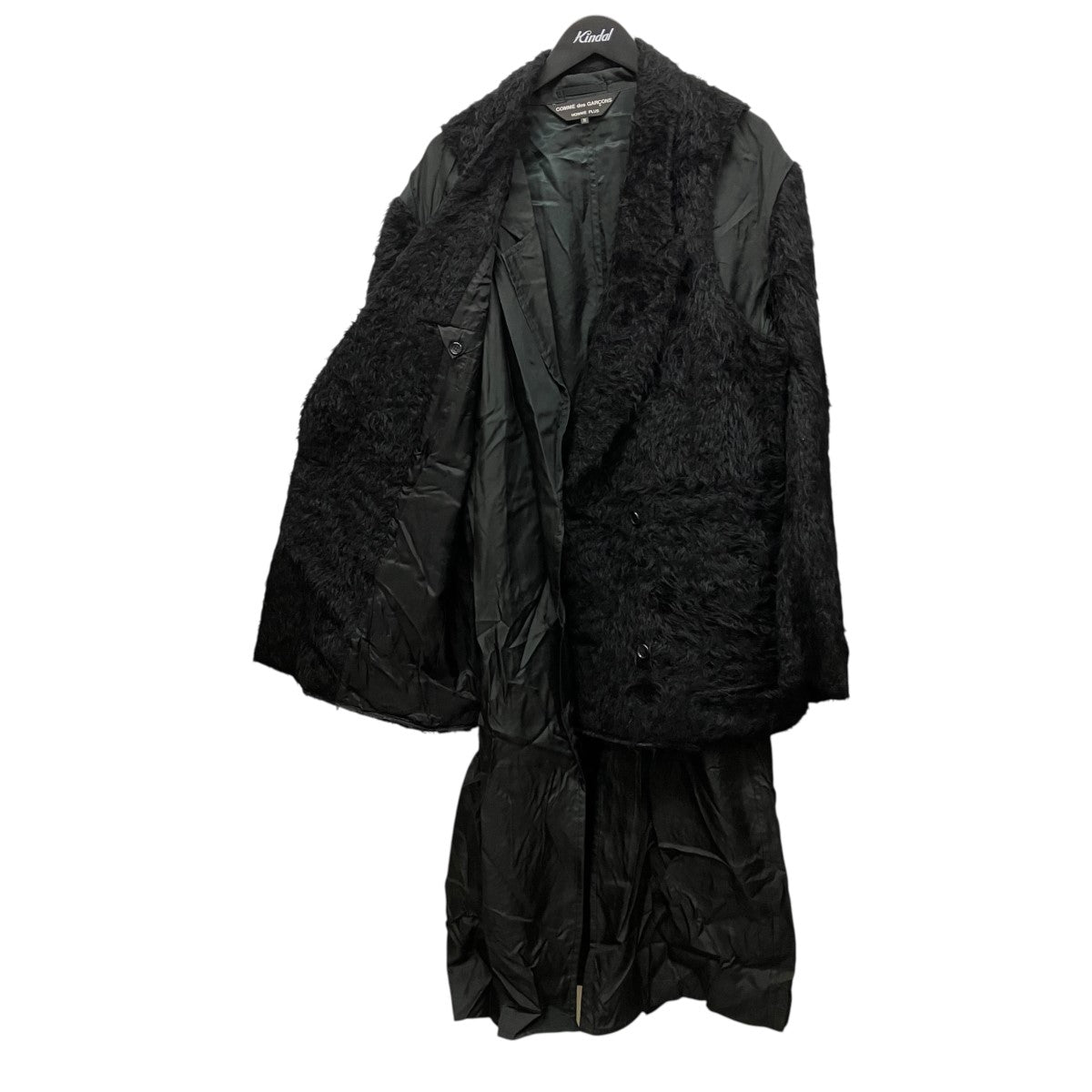 COMME des GARCONS HOMME PLUS ファードッキングコートPD-J040 古着・中古-3枚目のアイテム画像